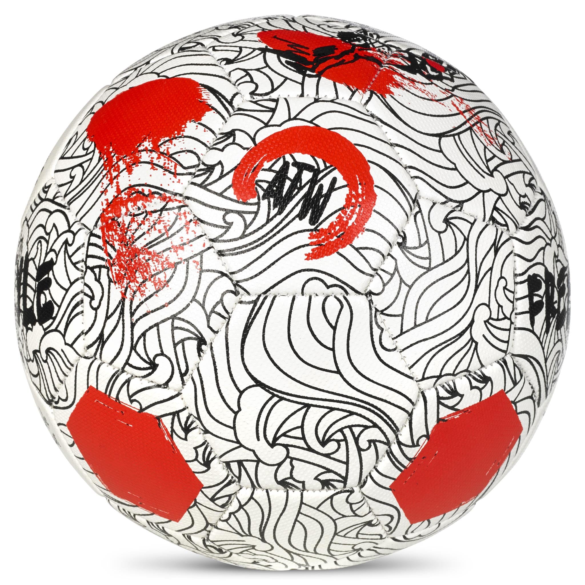 Fotball - Freestyle #farge_ #farge_hvit/rød #farge_white/red