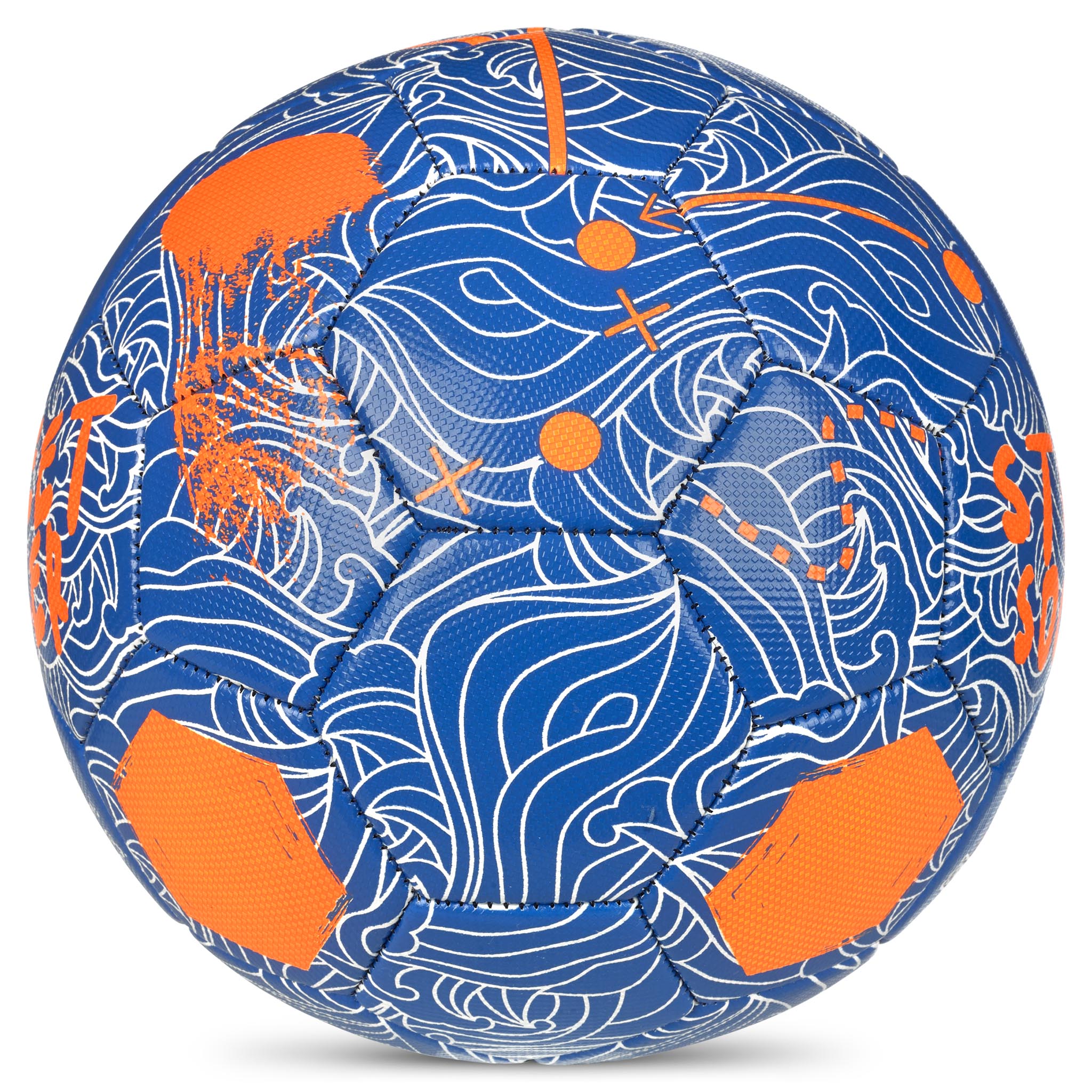 Fotball - Street Soccer #farge_ #farge_blå/oransje #farge_blue/orange