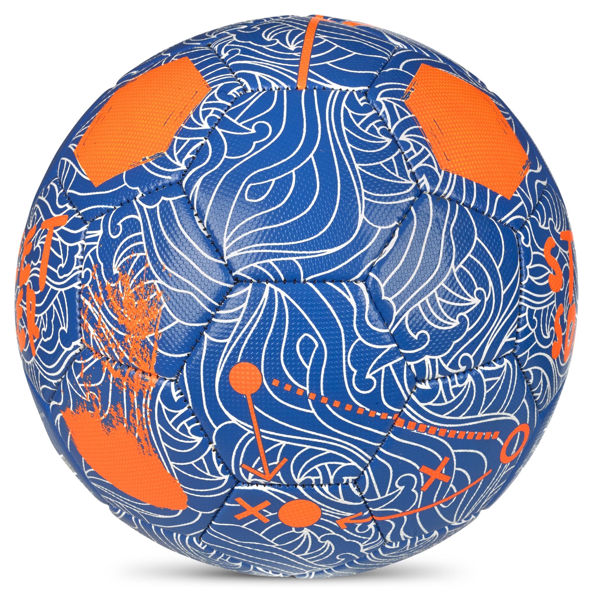 Fotball - Street Soccer #farge_ #farge_blå/oransje #farge_blue/orange