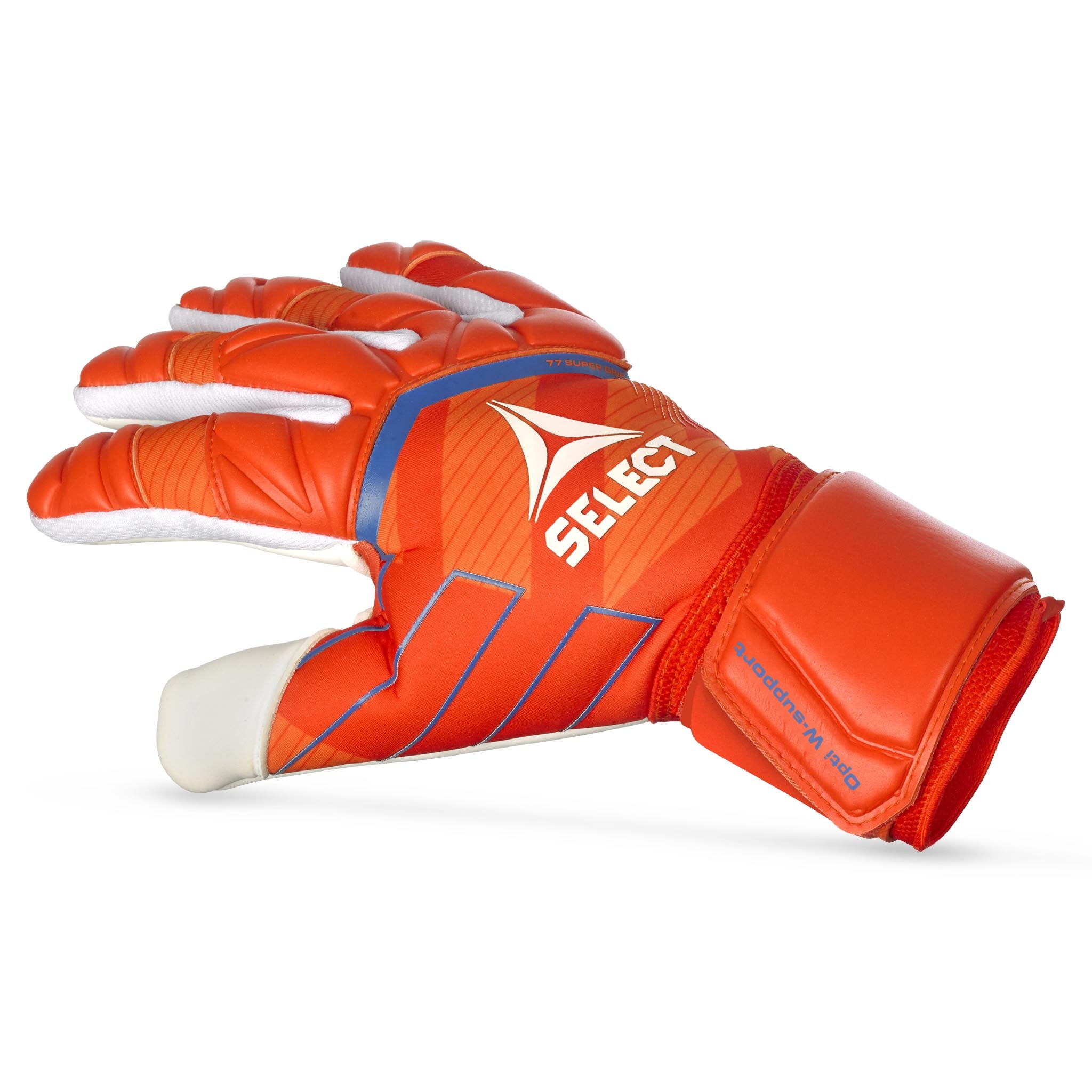 Keeperhansker - 77 Super Grip #farge_ #farge_orange/white