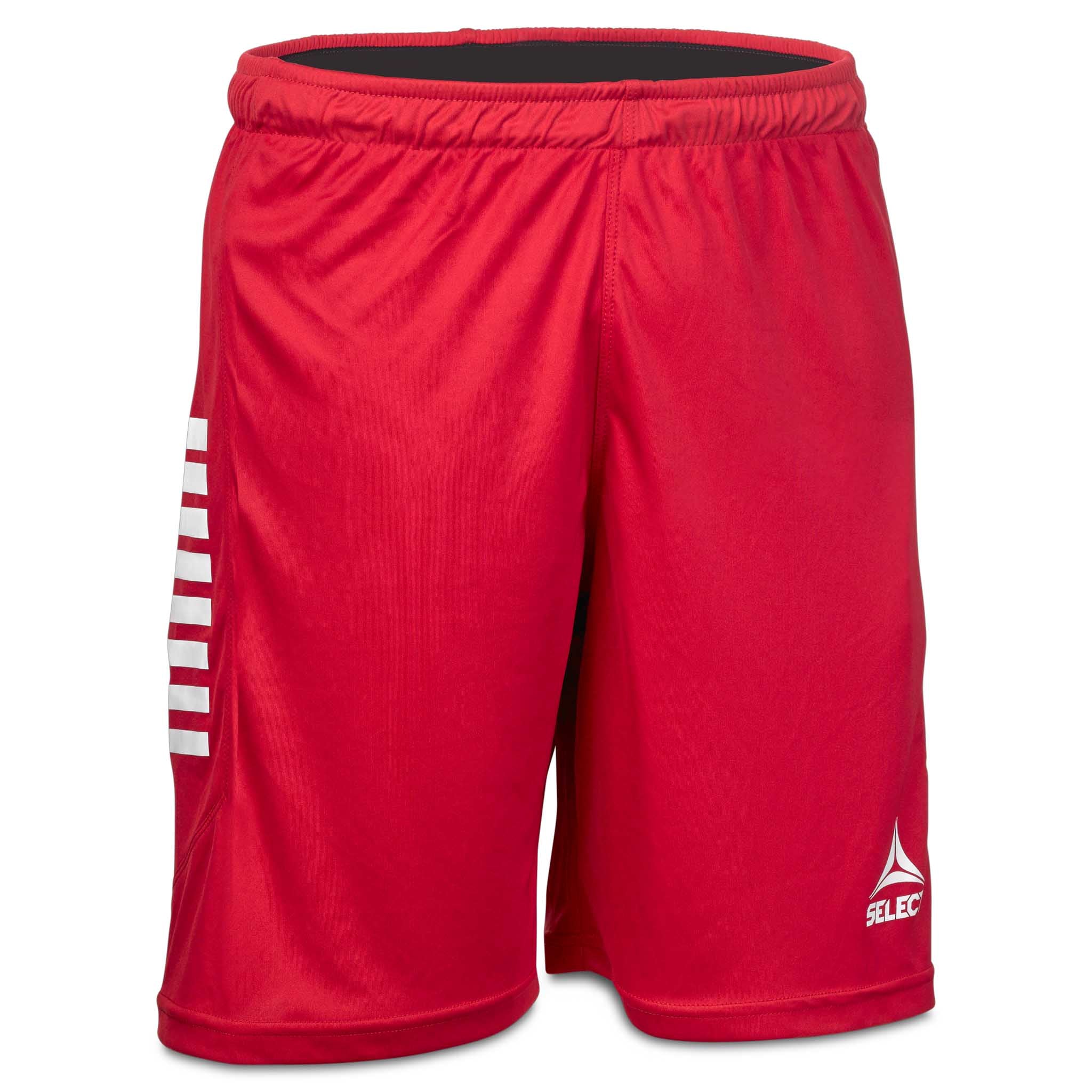 Forside av røde & hvite Player shorts Monaco v24, Match & Training tøy fotball