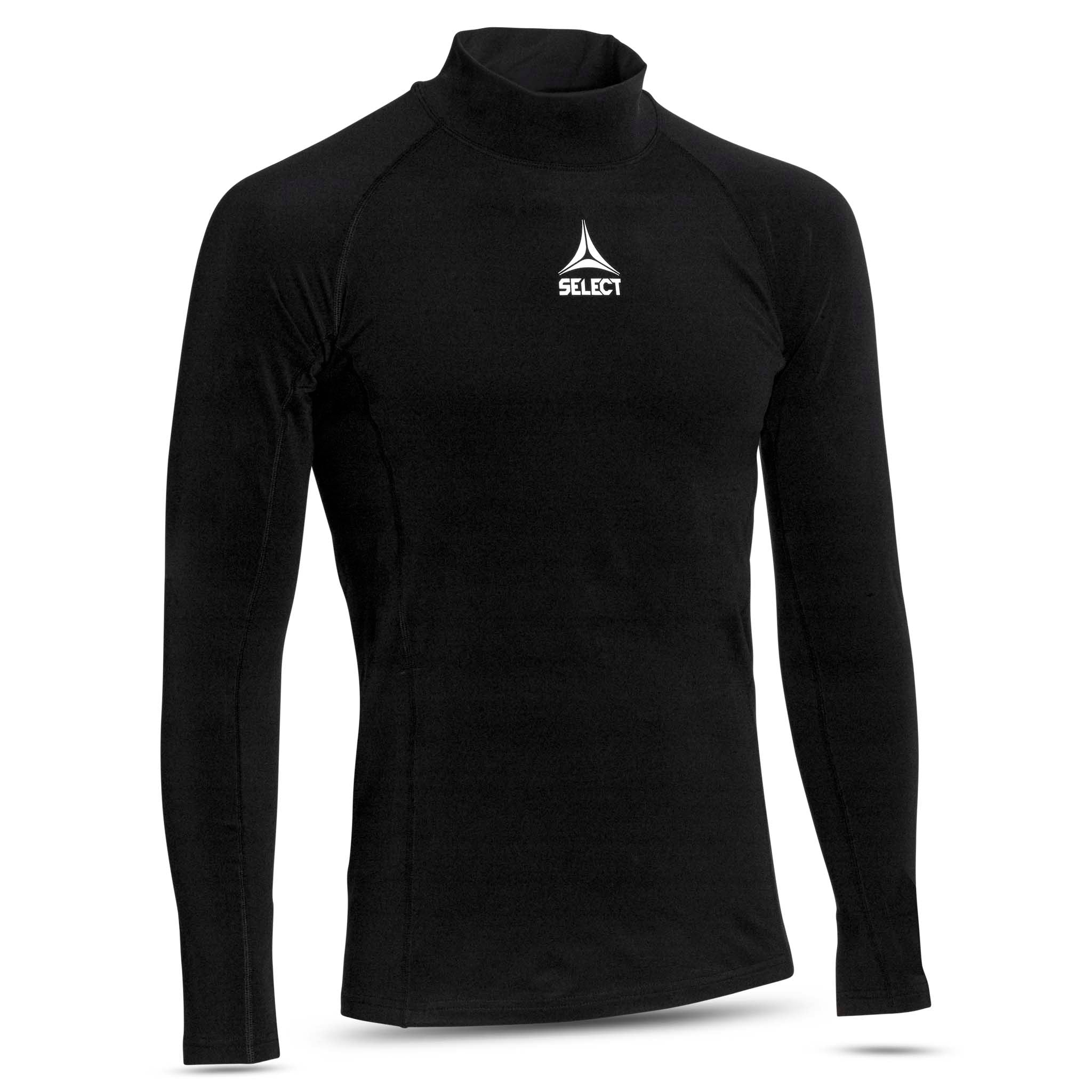 Baselayer Shirt Winter langermet - Barn #farge_svart