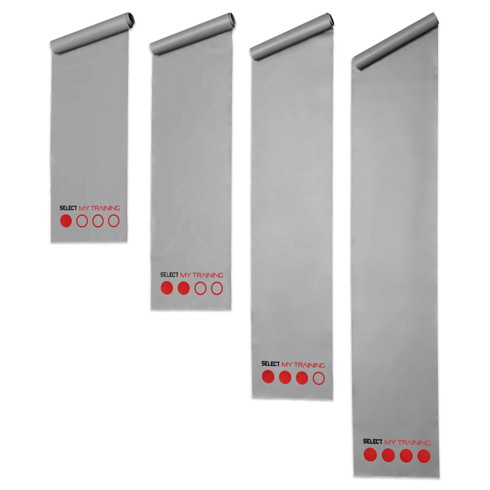 Recoveryband (pakke med 4 ulike bånd) #farge_grå