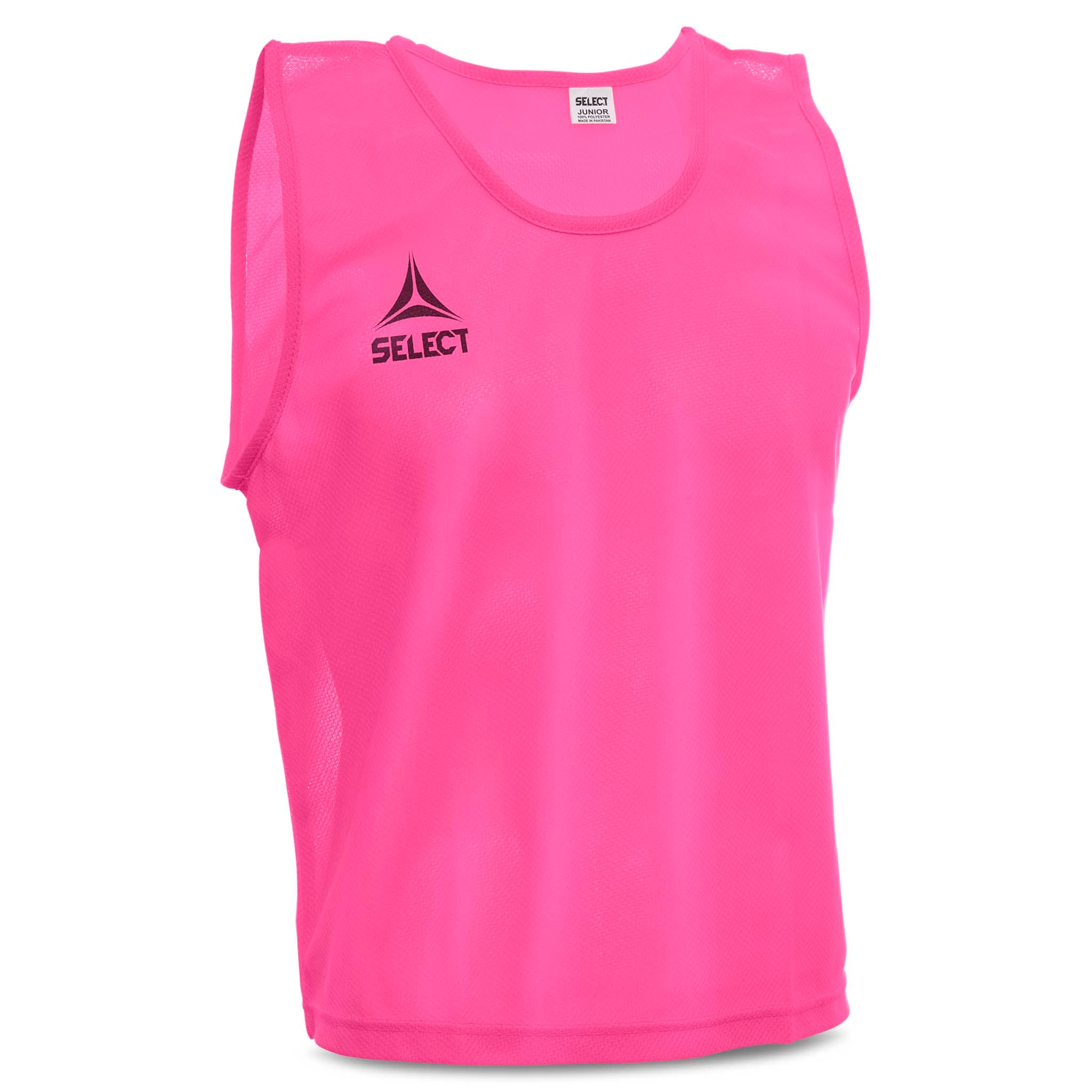 Rosa Bib Basic Select treningsvest, fotballtilbehør, forside med Select-logo.