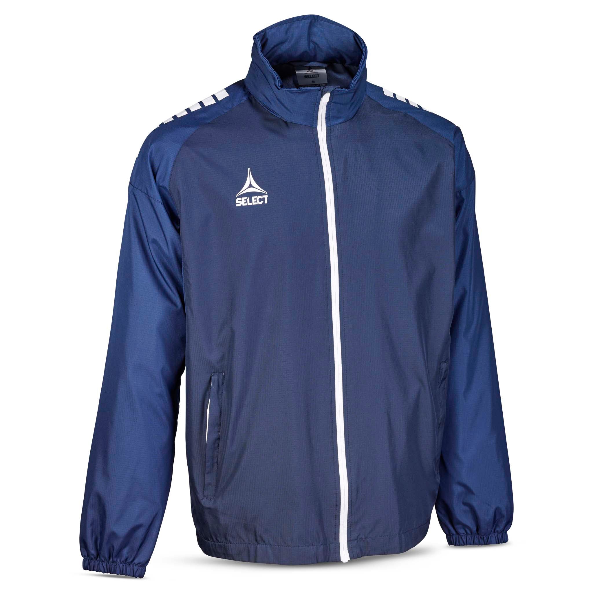 Marineblå og hvit Training jacket Spain v25, Match & Training wear, forside