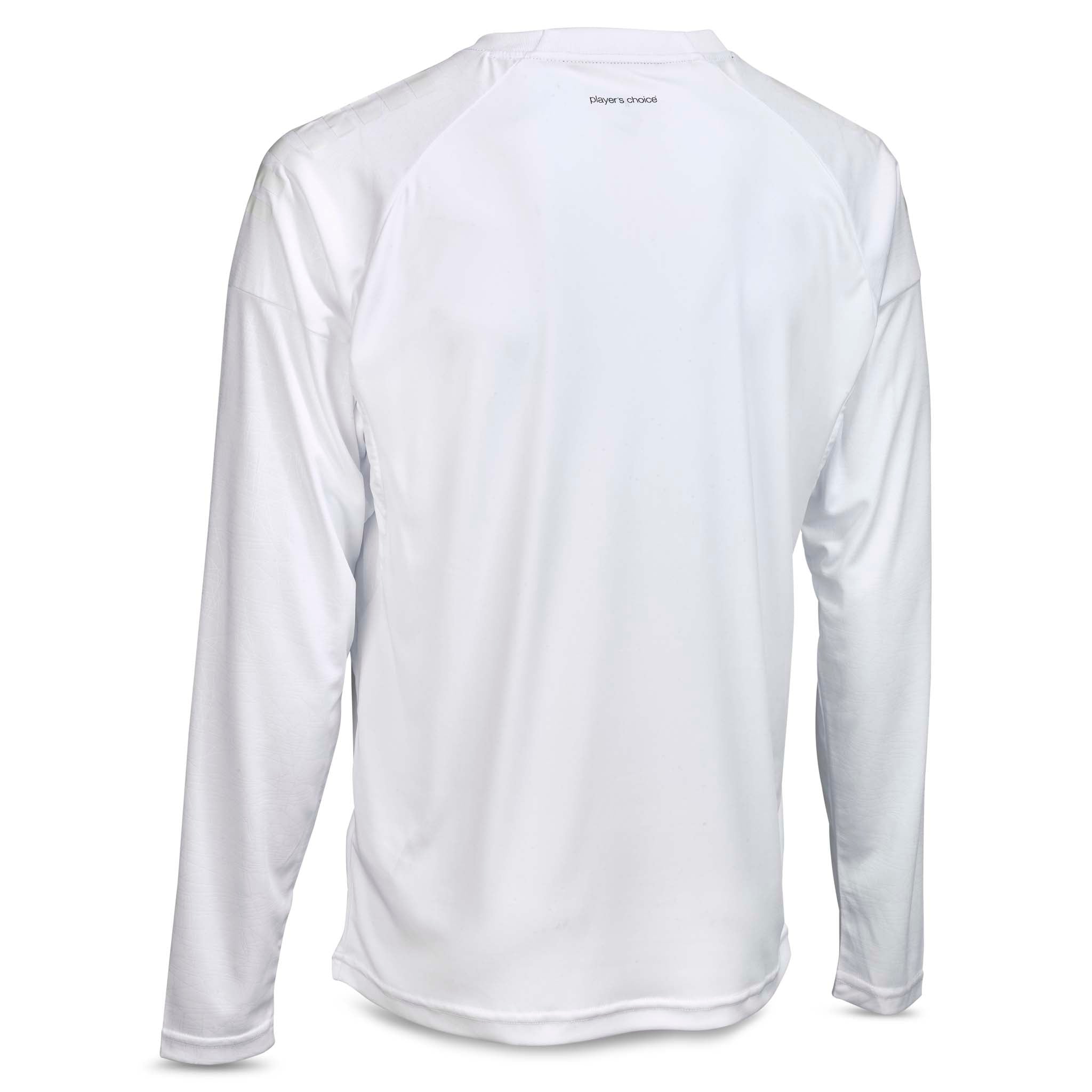 Hvit Player shirt L/S Spain v25, Match & Training wear, sett bakfra