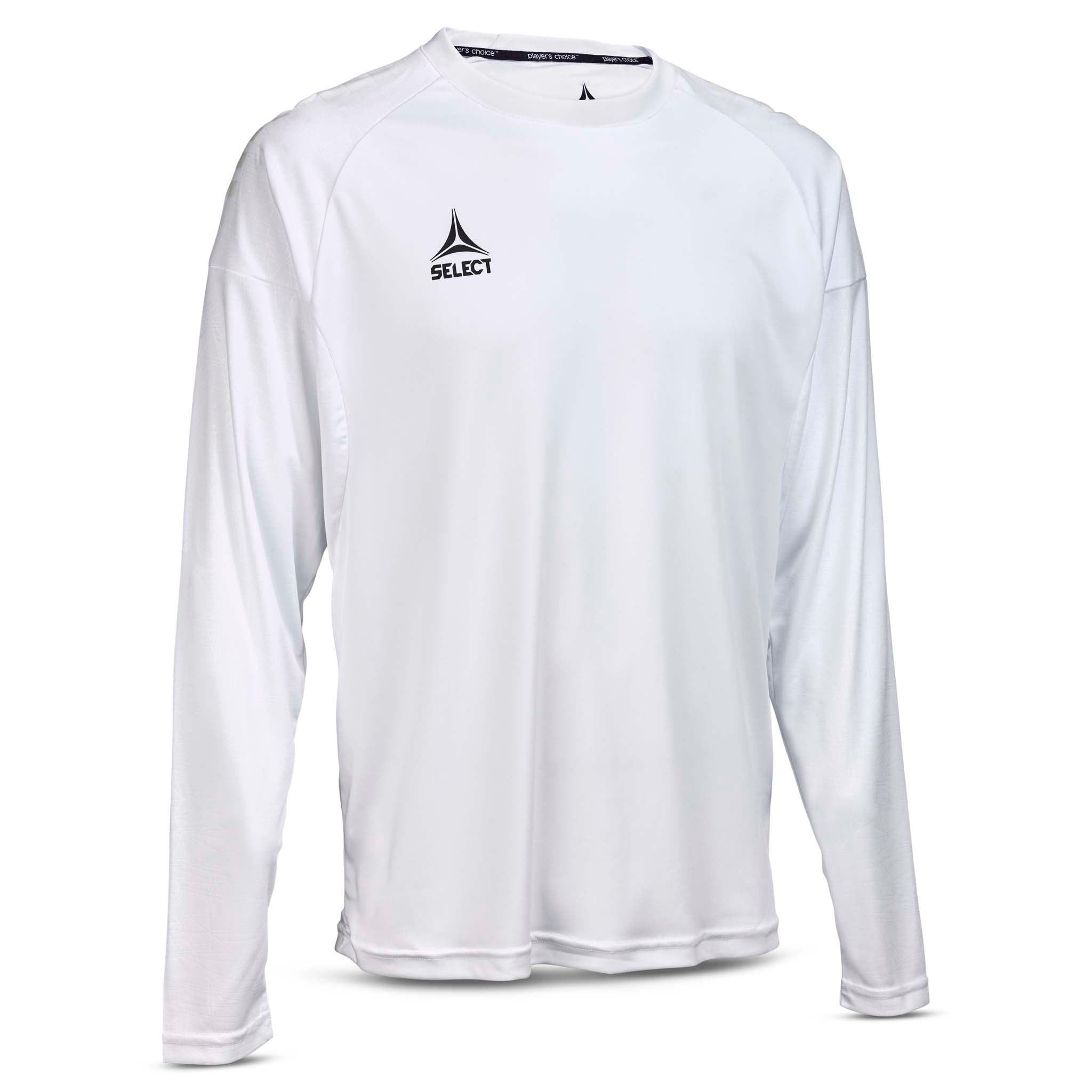 Hvit Player shirt L/S Spain v25, kamp- og treningstøy, sett forfra