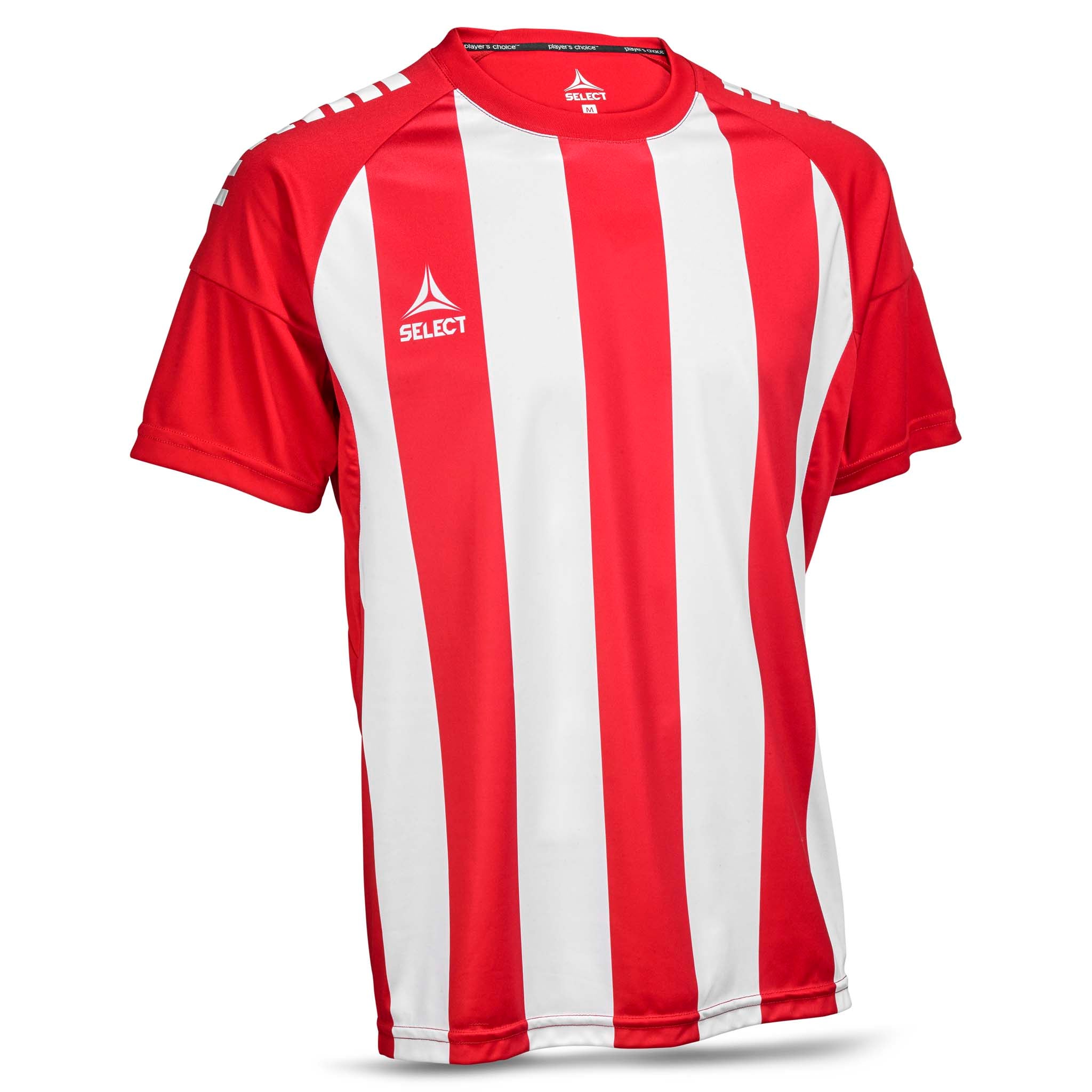 Spain Kortermet Spillertrøye stripete #farge_rød/hvit