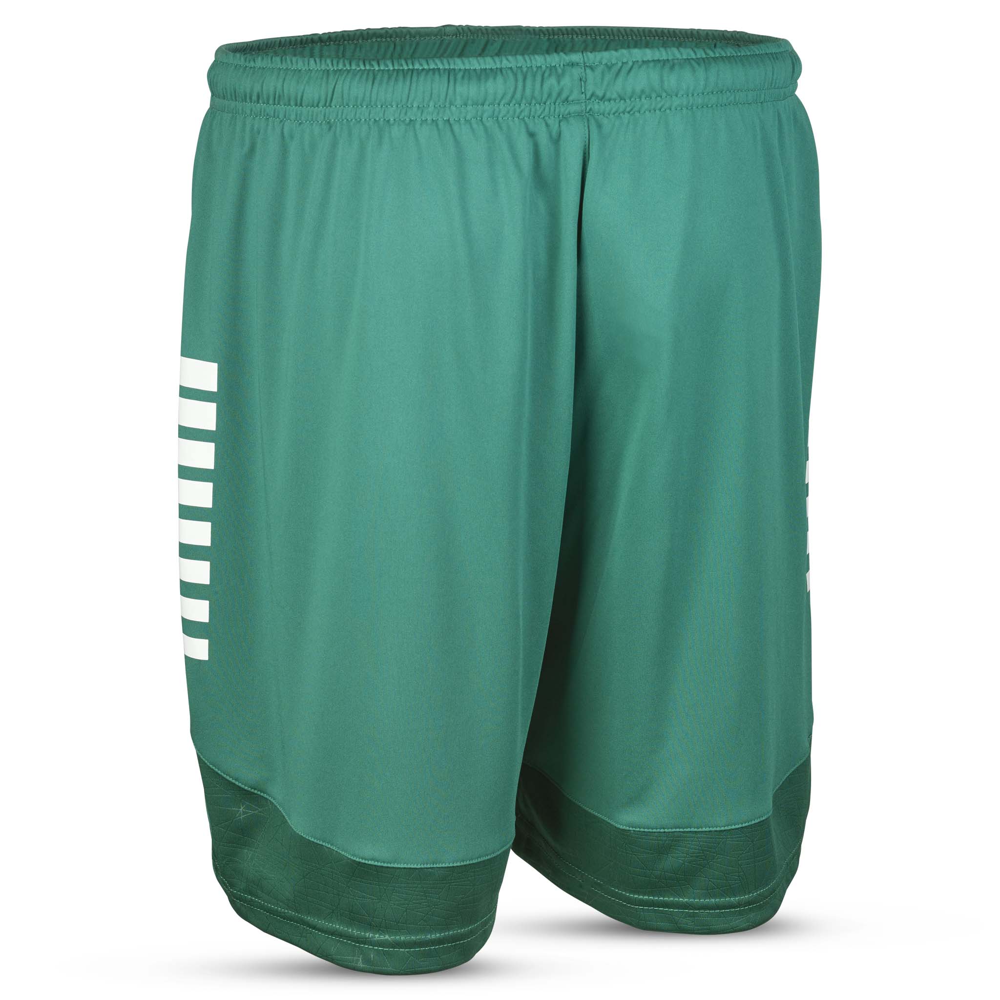 Grønne Player shorts Spain v25, Kamp- & treningstøy, hvite striper, bakside