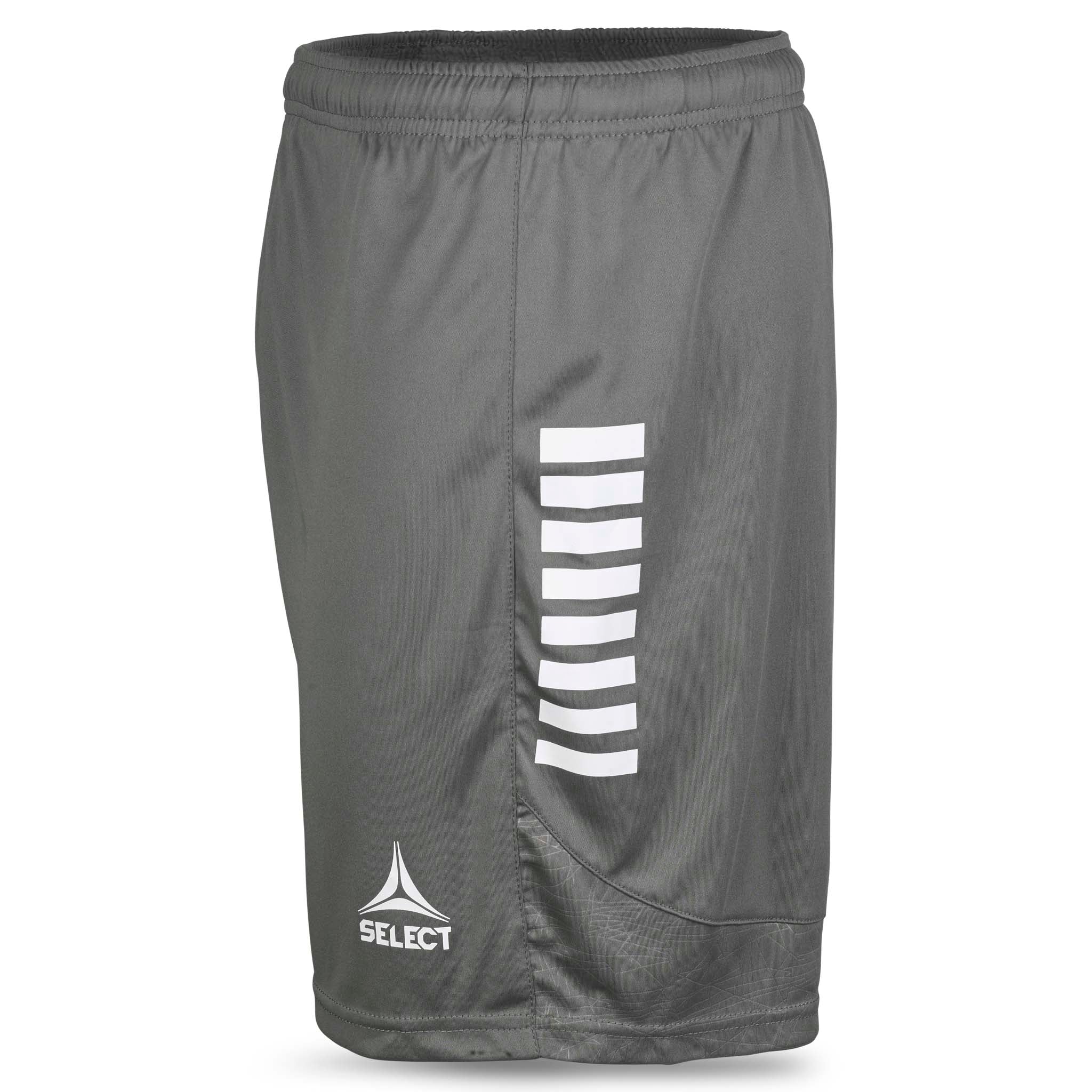 Player shorts Spain v25, grå med hvite detaljer, Match & Training wear, sett fra venstre