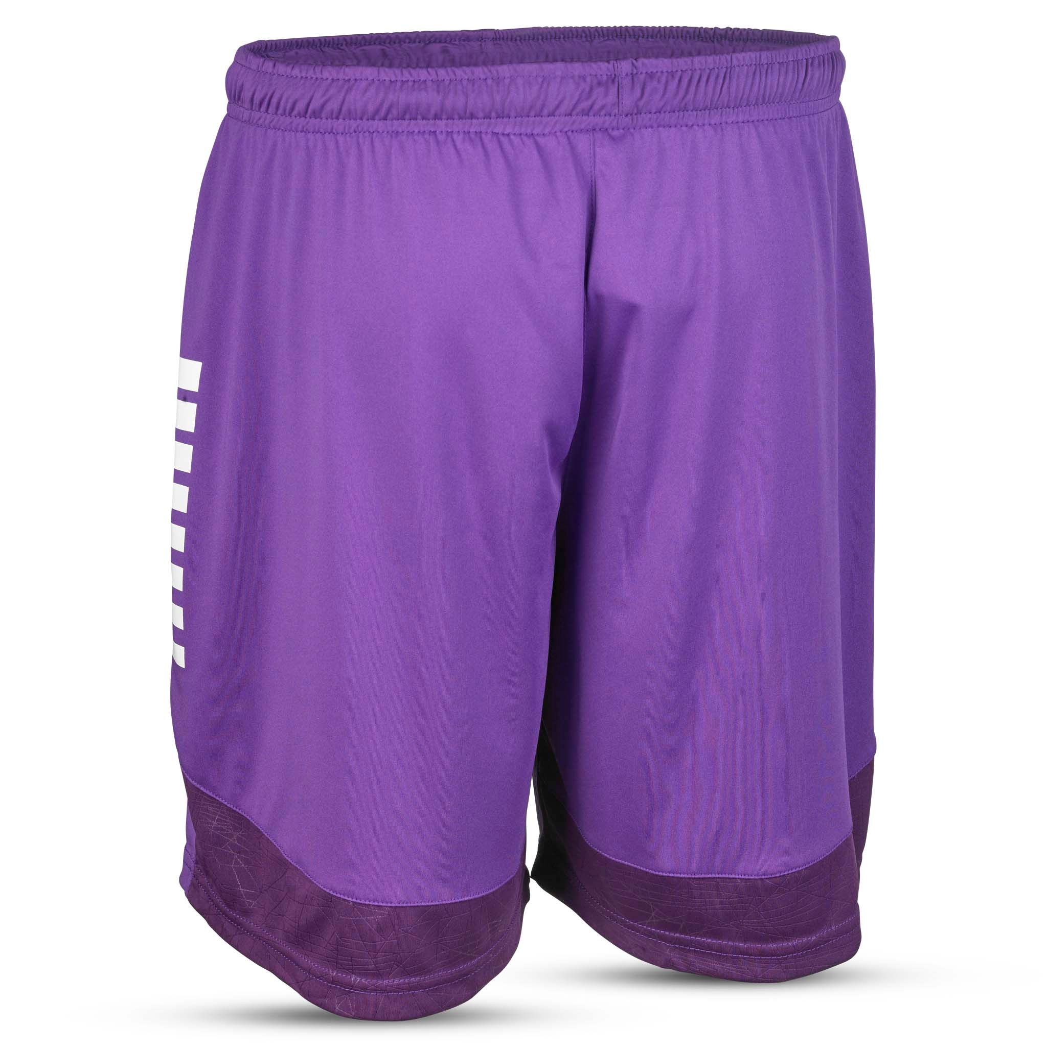 Player shorts Spain v25, lilla med hvit logo, bakside. Match & Training wear fotball.