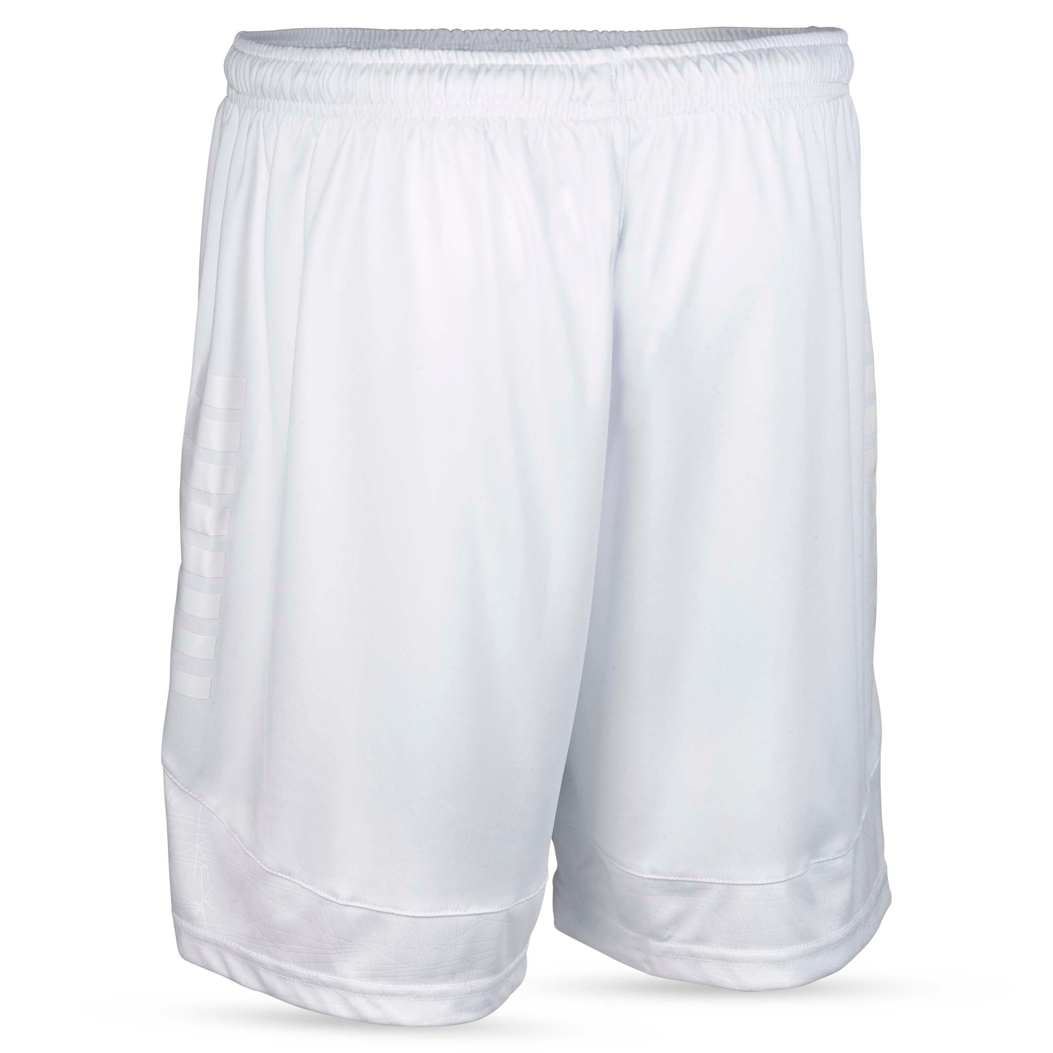 Hvite Player shorts Spain v25, Match & Training wear, sett bakfra med strikk i livet.