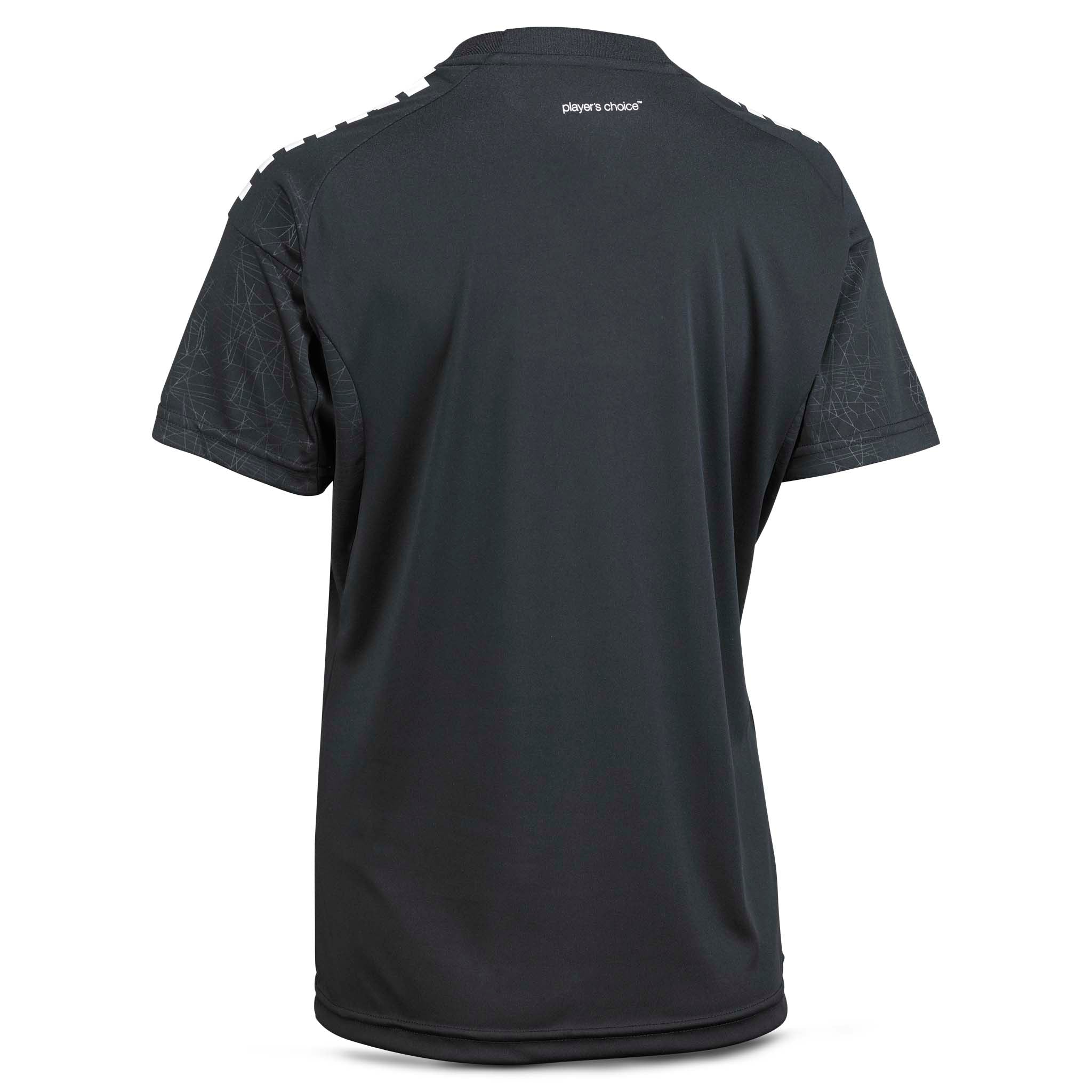 Svart Player shirt S/S Spain woman v25, Match & Training wear, fotball, bakside.