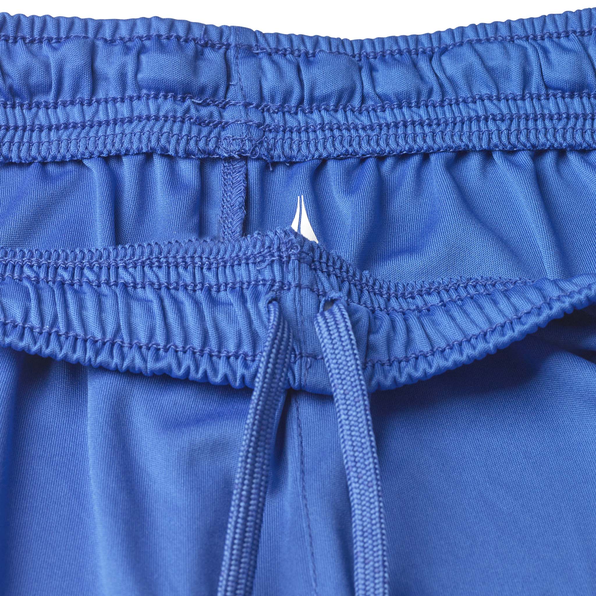 Nærbilde av blå Player shorts Spain woman v25, Match & Training wear, med strikklinning og snoredetalj