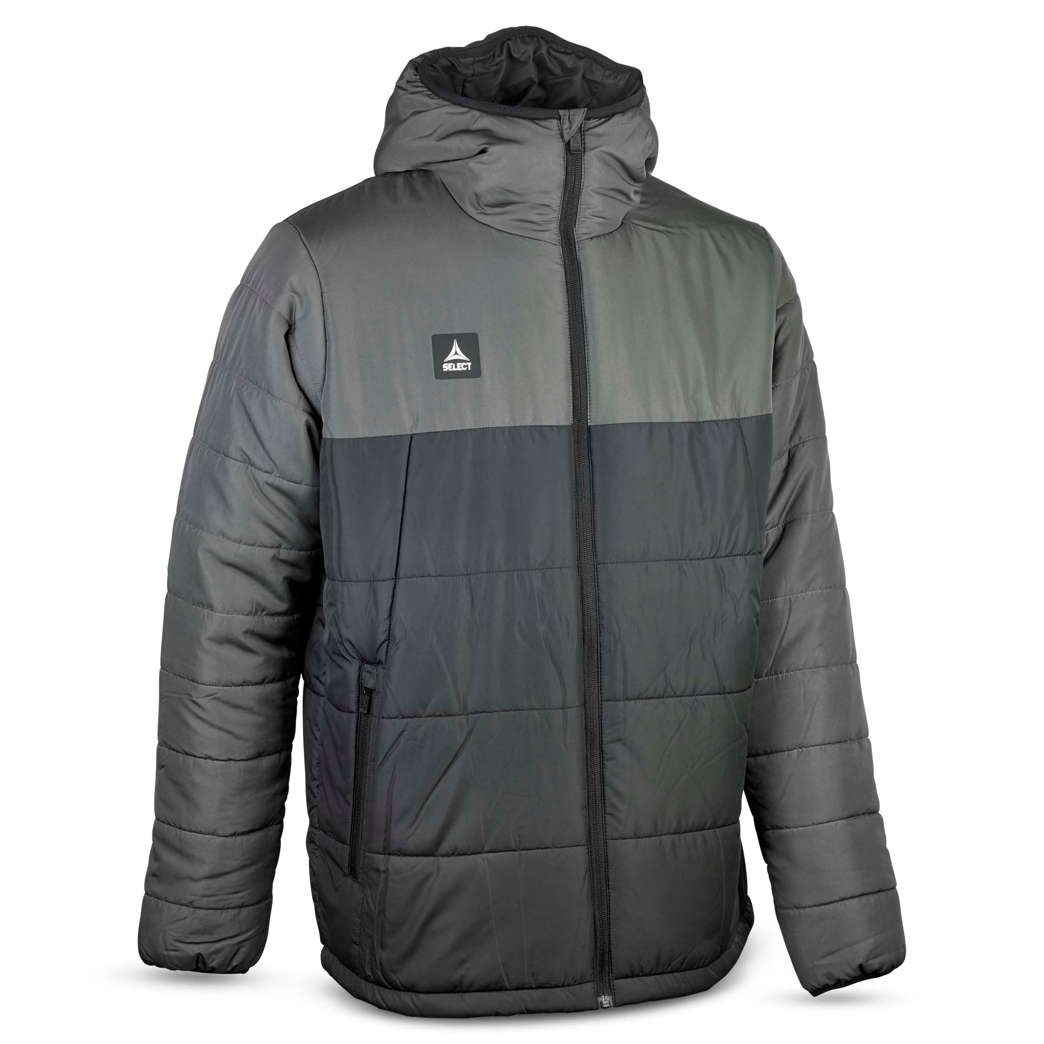 Oxford Padded jakke - Barn #farge_svart/grå