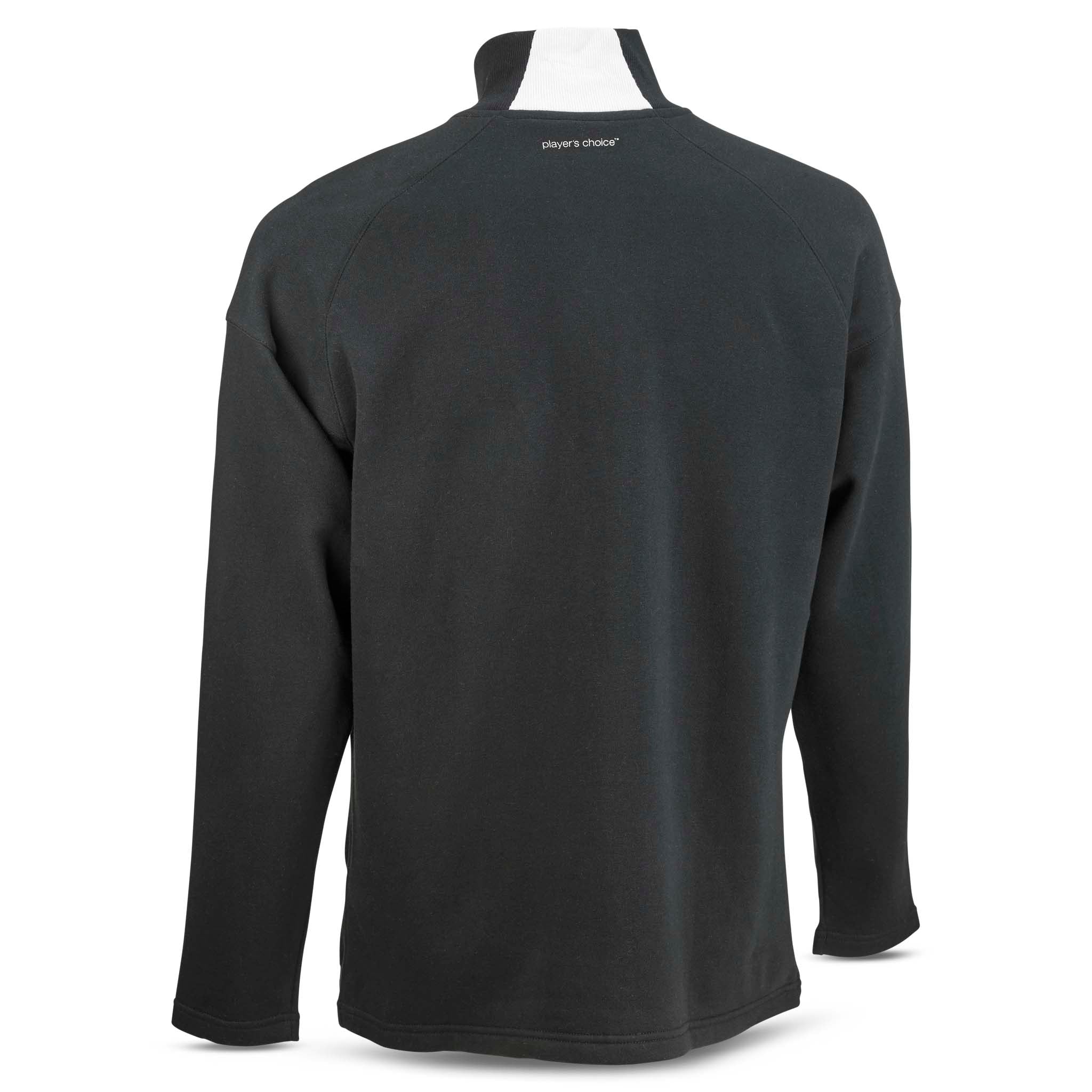 Sort Zip jacket Oxford v25, fritidsklær, sett bakfra