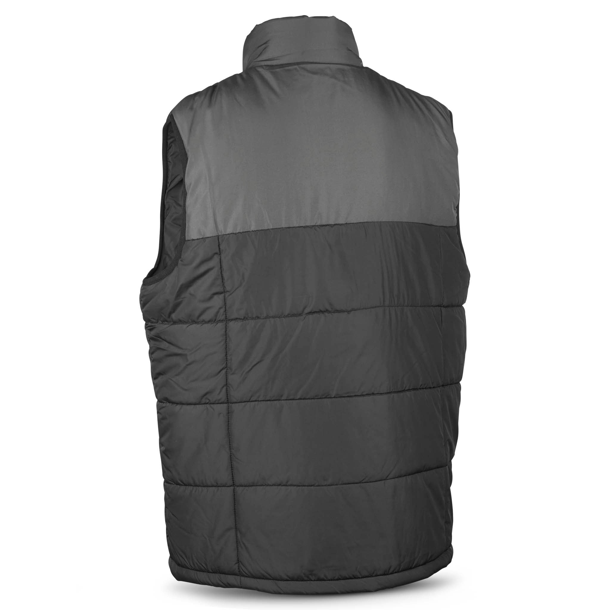 Oxford Padded vest #farge_ #farge_svart/grå #farge_svart/grå