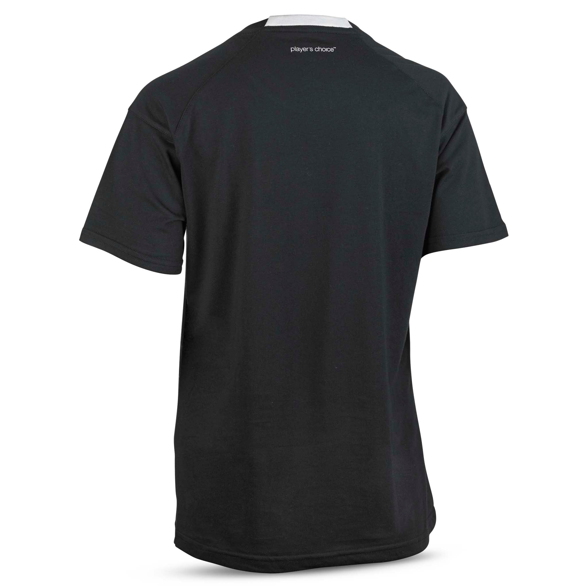 Sort T-Shirt Oxford woman v25, fritidsklær, sett bakfra