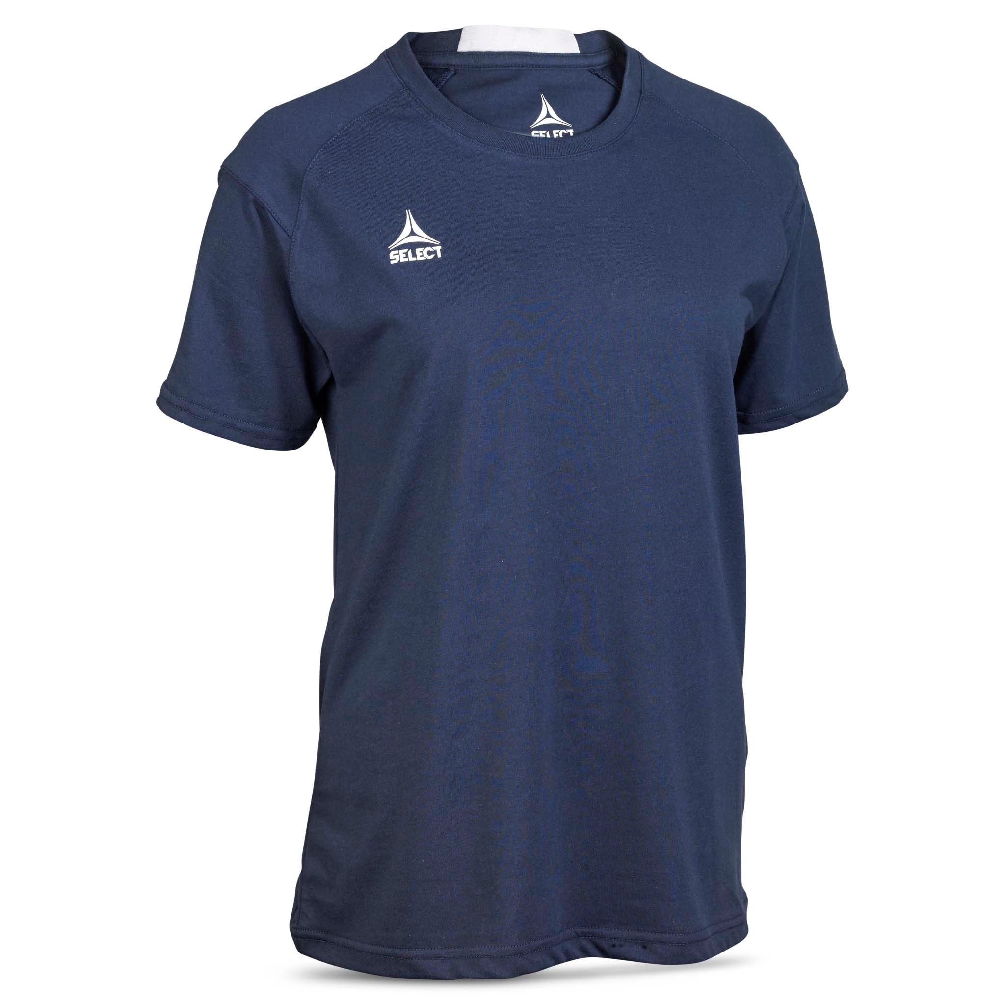 Marineblå T-Shirt Oxford woman v25, fritidsklær, forside