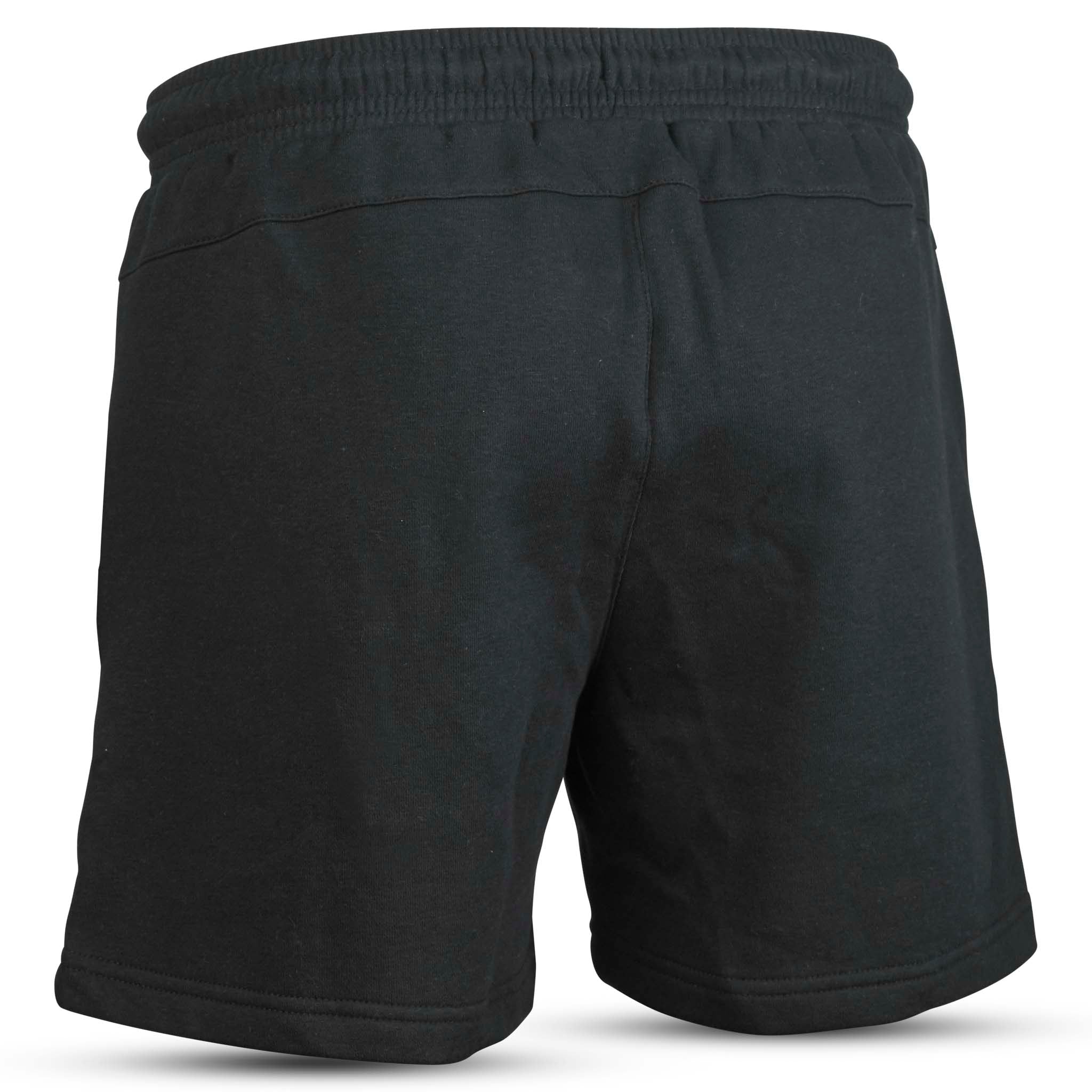 Svarte Sweat shorts Oxford women v25, fritidsklær, bakside med elastikk i livet.