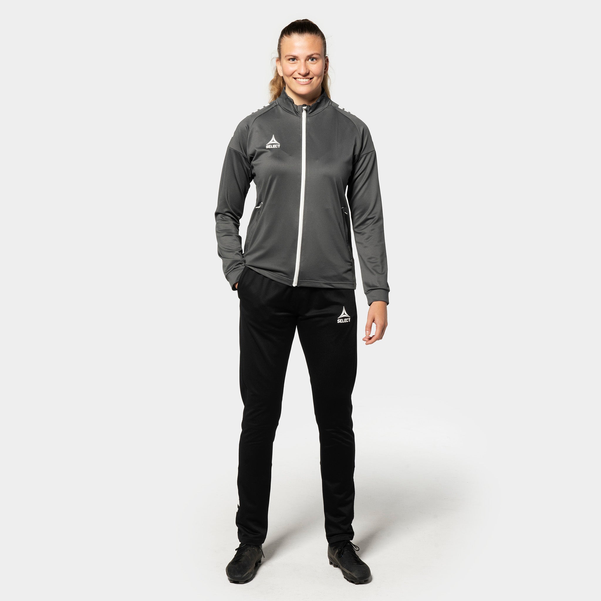 Spain Treningsjakke glidelås - Kvinner #farge_ #farge_grey/white