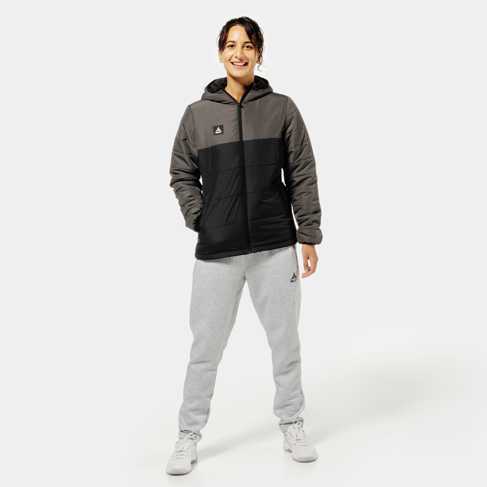 Oxford sweatpants - kvinner #farge_ #farge_svart/grå #farge_grå