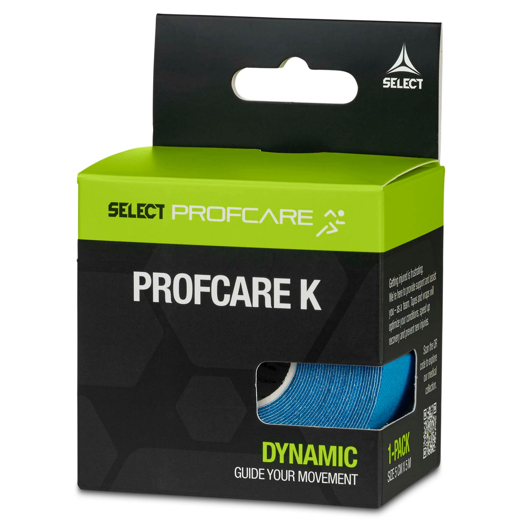 Tape - Profcare K (5 cm. x 5 m.) #farge_ #farge_blå #farge_blå