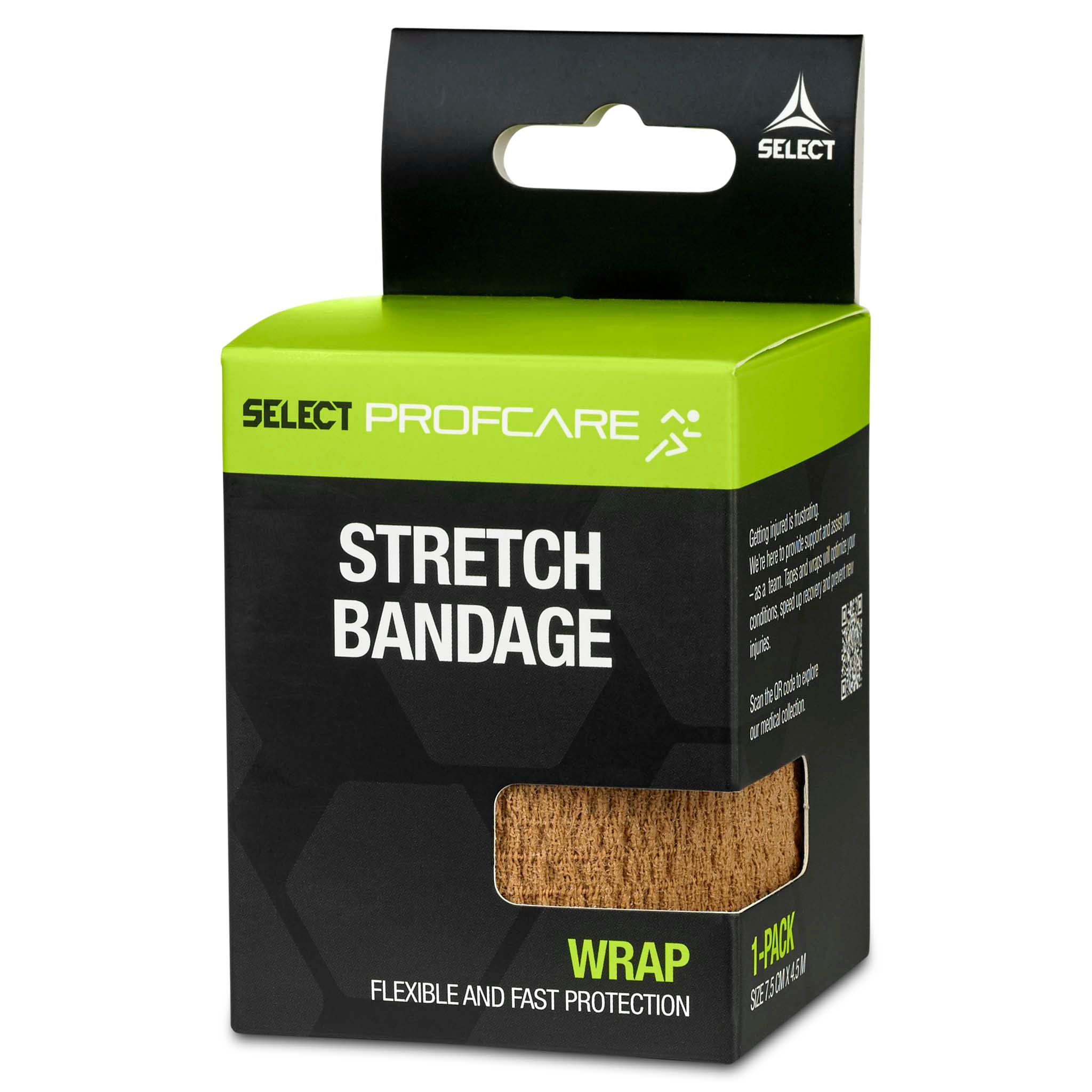 Stretch Bandasje - 7,5 cm x 4,5 m #farge_beige