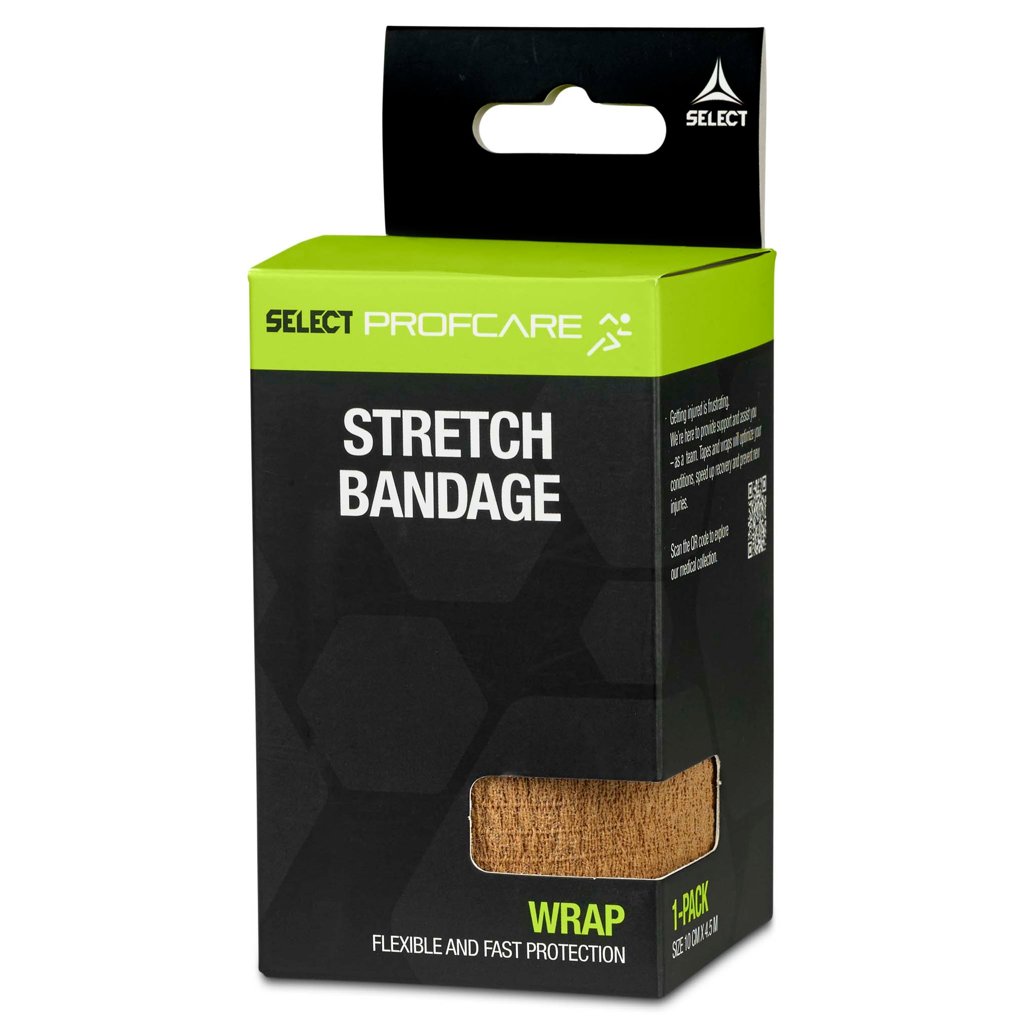 Stretch Bandasje - 10 cm x 4,5 m #farge_beige