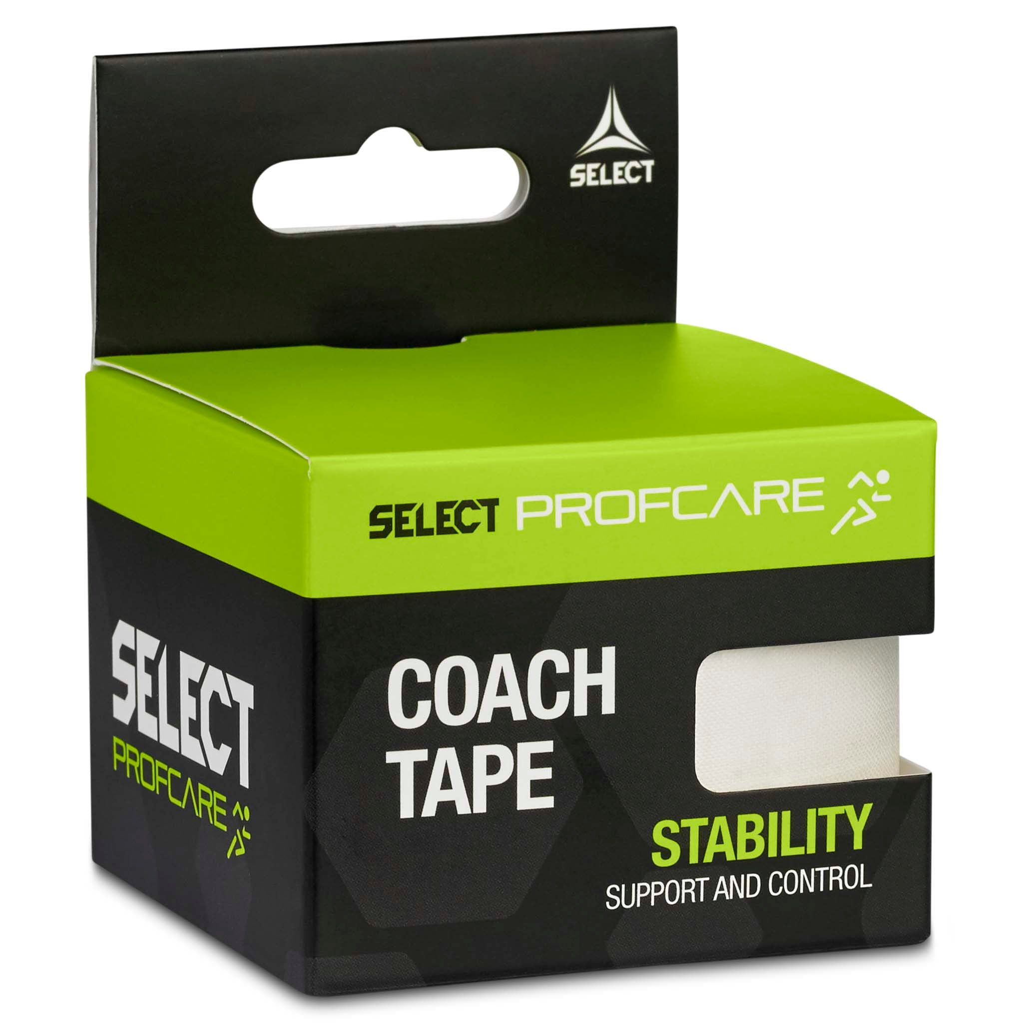 Coach sportstape 2-pack (2,5 cm. x 9 m.) #farge_hvit