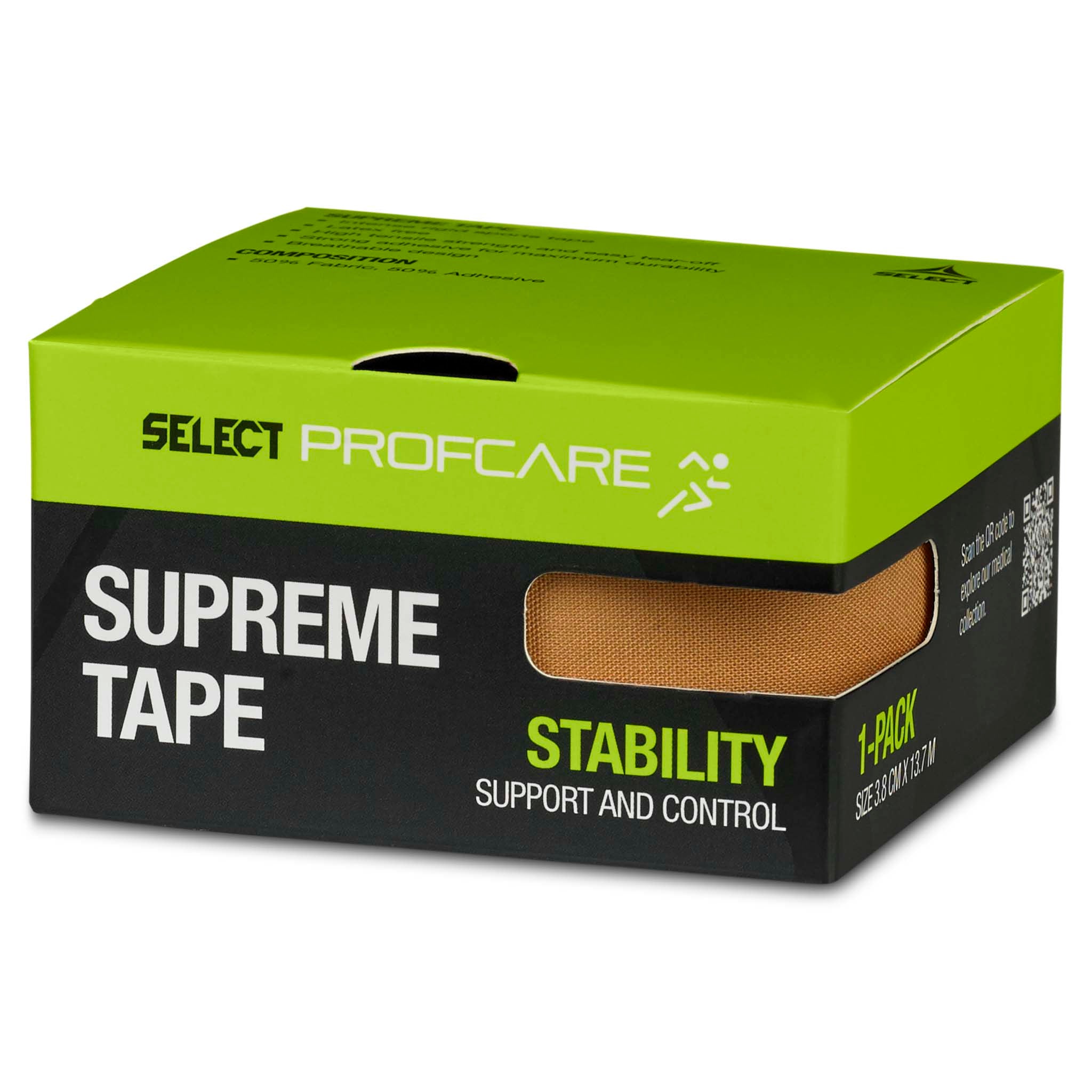 Supreme Sportstape (3,8 cm. x 13,7 m.) #farge_beige