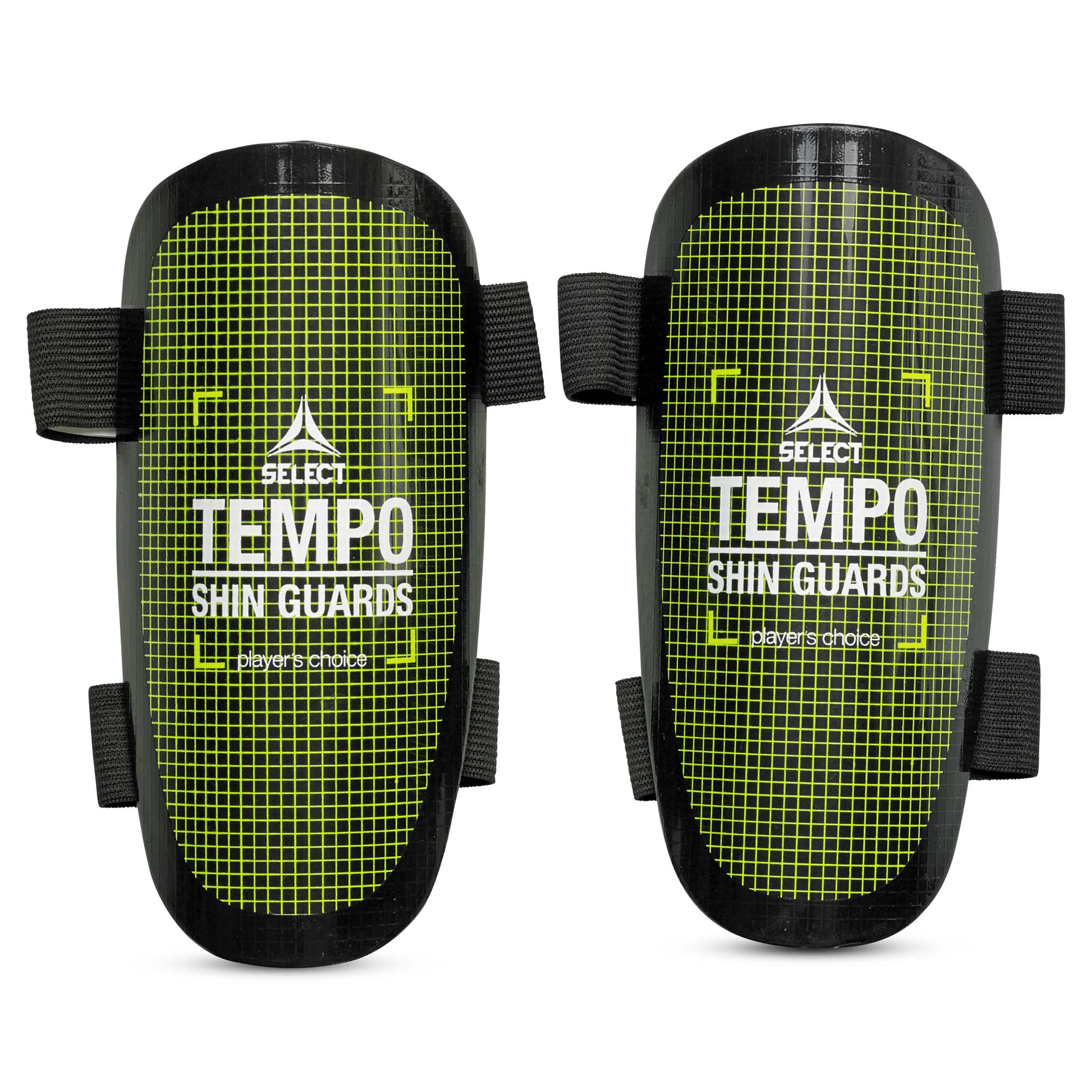 Shin Guard Tempo #farge_svart/grønn
