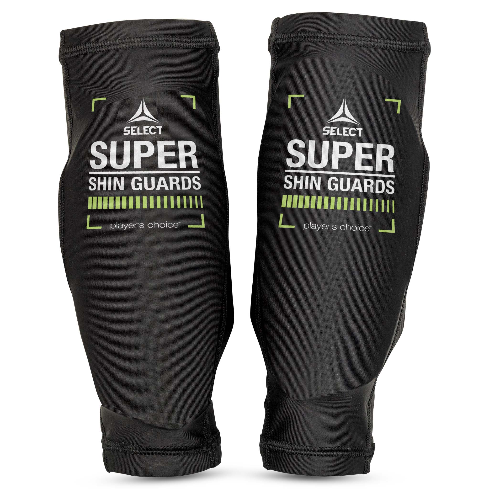 Shin Guard Super #farge_ #farge_svart/grønn #farge_svart/grønn