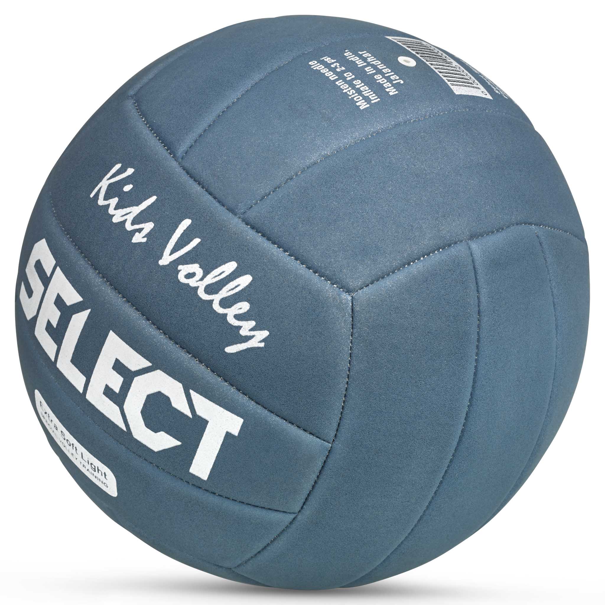 Kids volleyball v26, blå med hvit tekst, Andre baller, forsidevisning