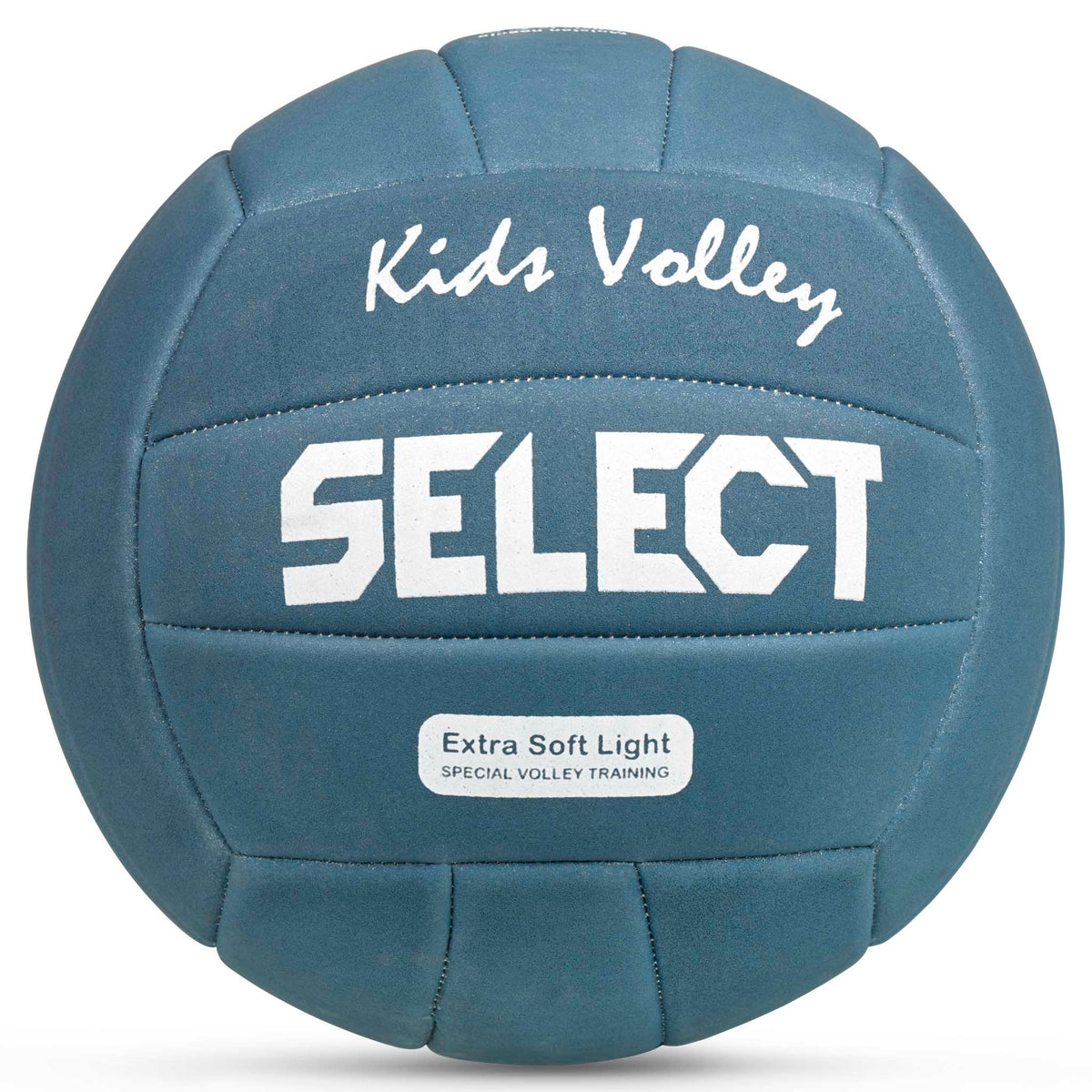 Kids Volleyball v26, Andre bolde, blå og hvid bold, set forfra