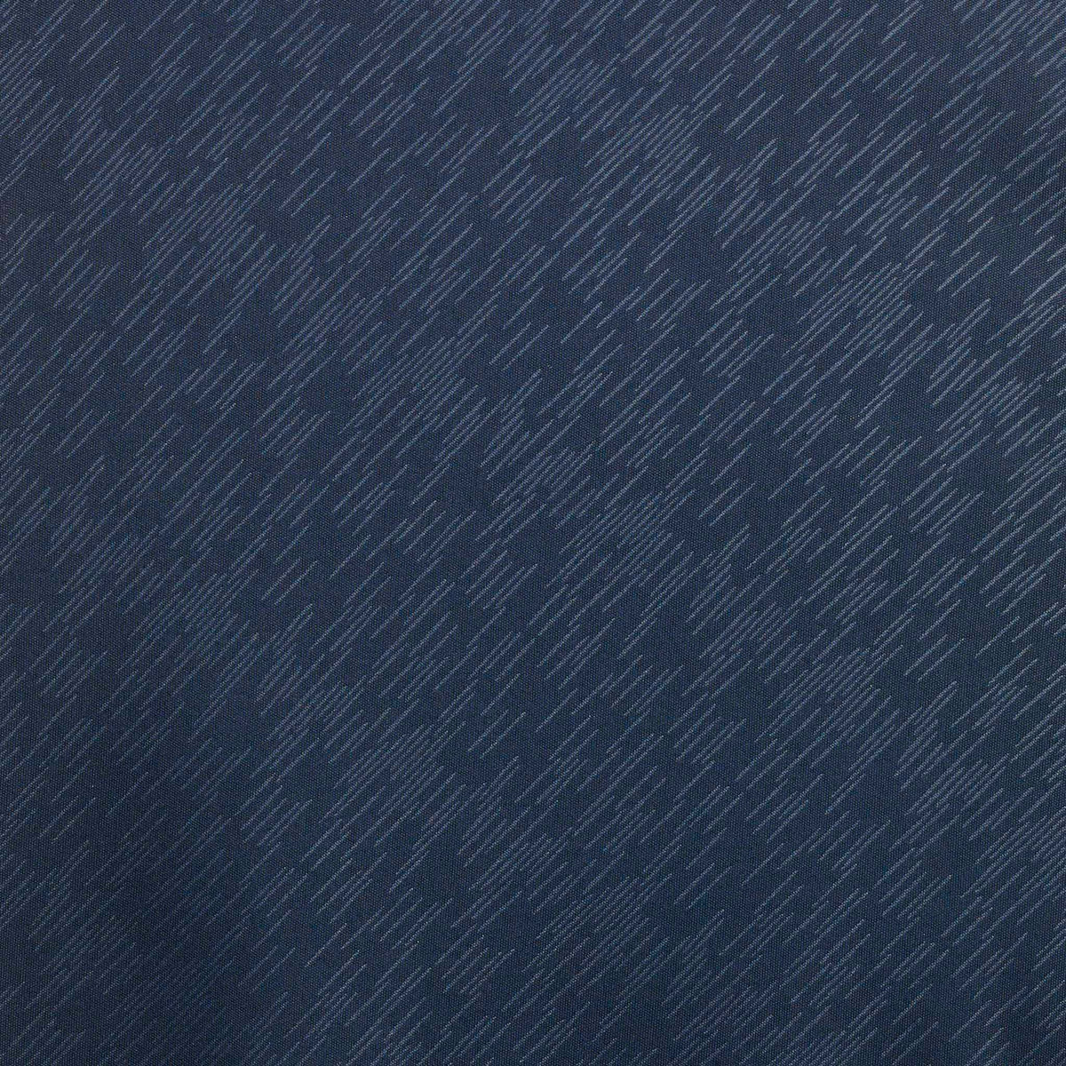 Nærbilde av Player shirt S/S Pisa X, Match & Training wear, med marineblått stoff og fine hvite strukturlinjer.