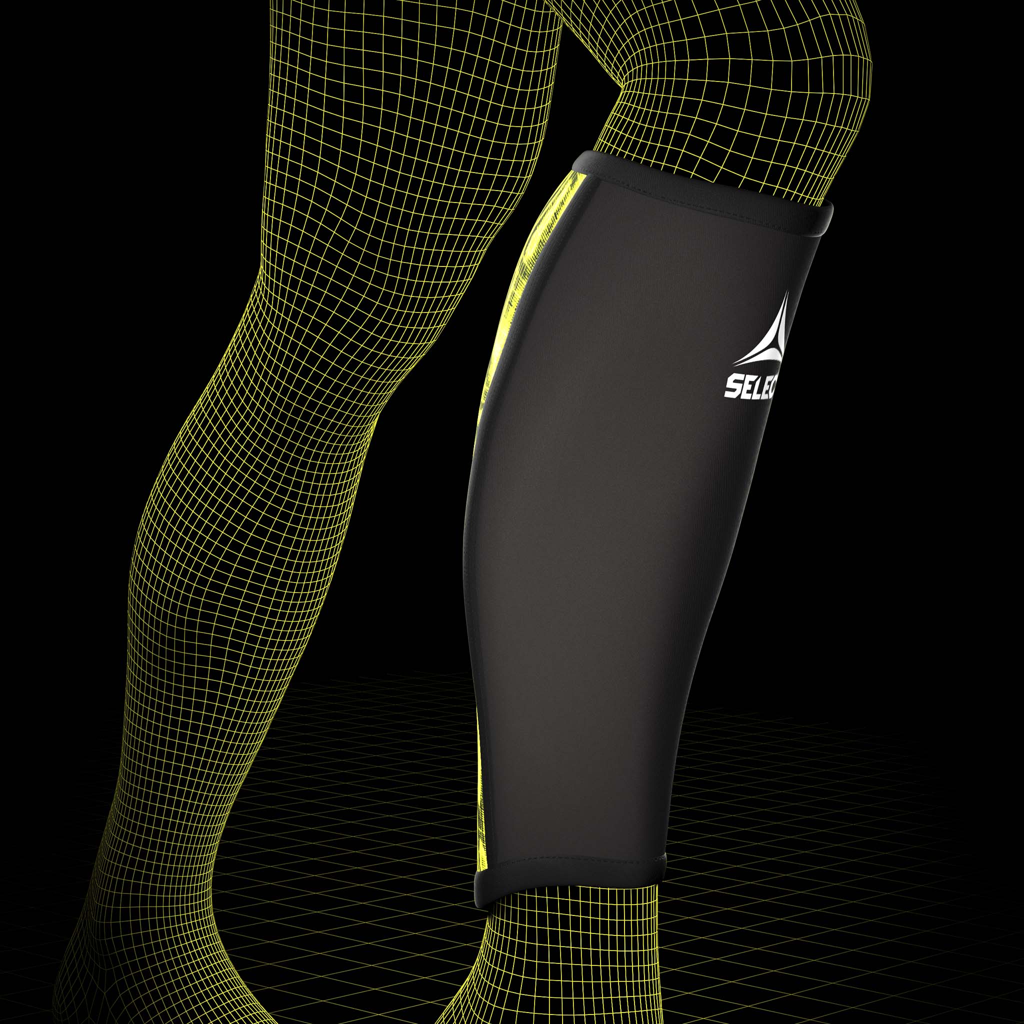 Calf support - Lægstøtte #farve_ #farve_sort/grøn #farve_sort/grøn