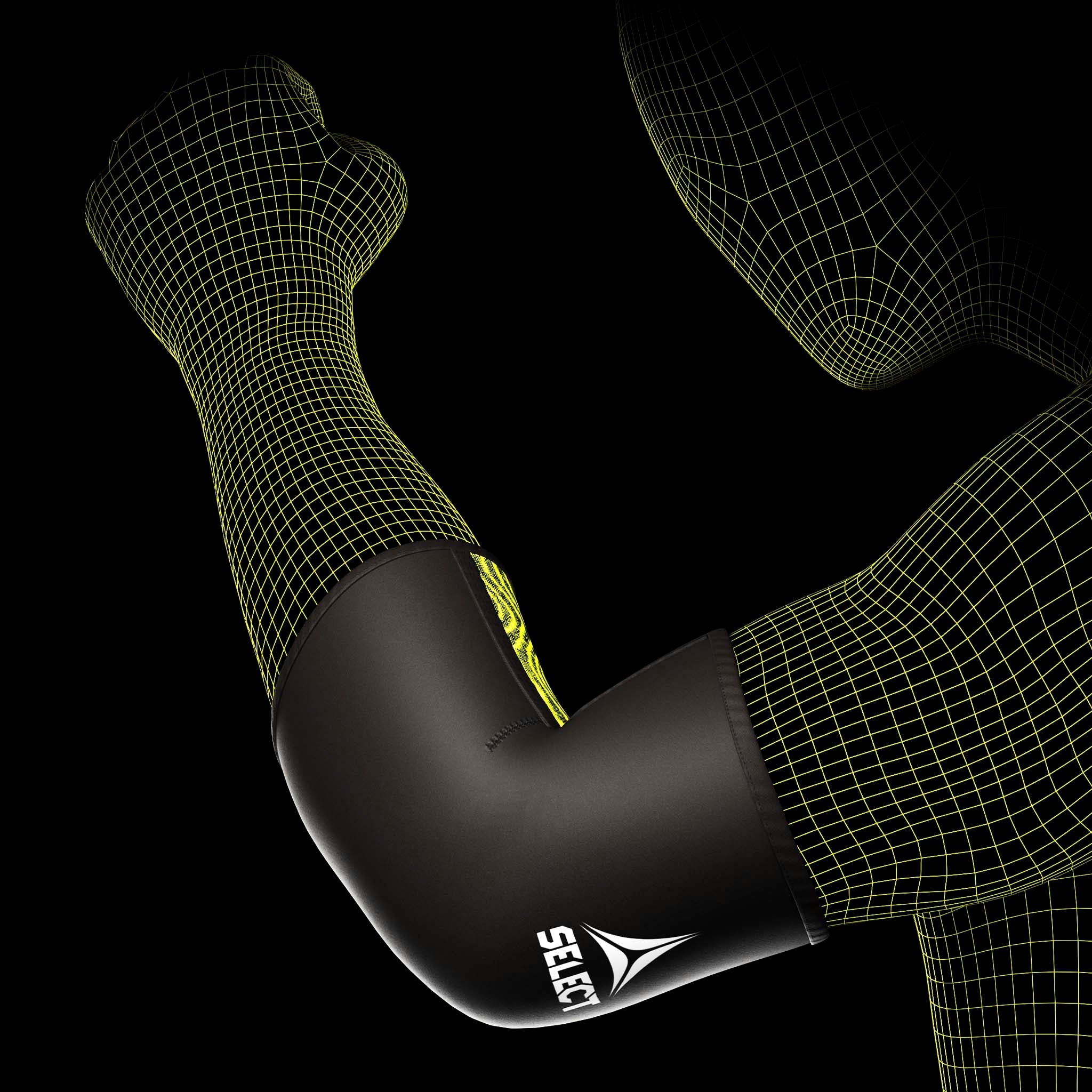 Elbow Support - Albuebind #farve_ #farve_sort/grøn #farve_sort/grøn