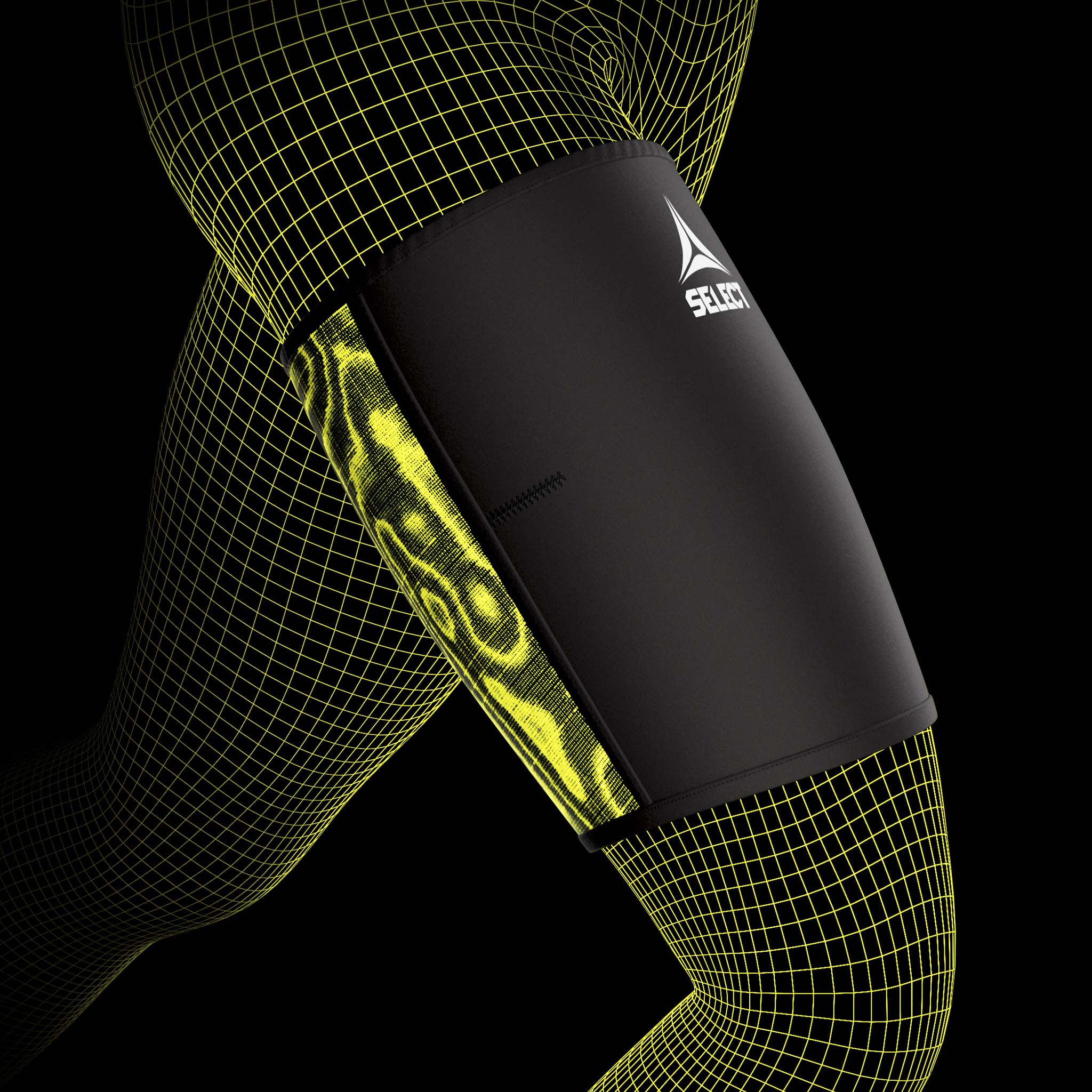 Thigh Support - Lårstøtte #farge_ #farge_svart/grønn #farge_svart/grønn