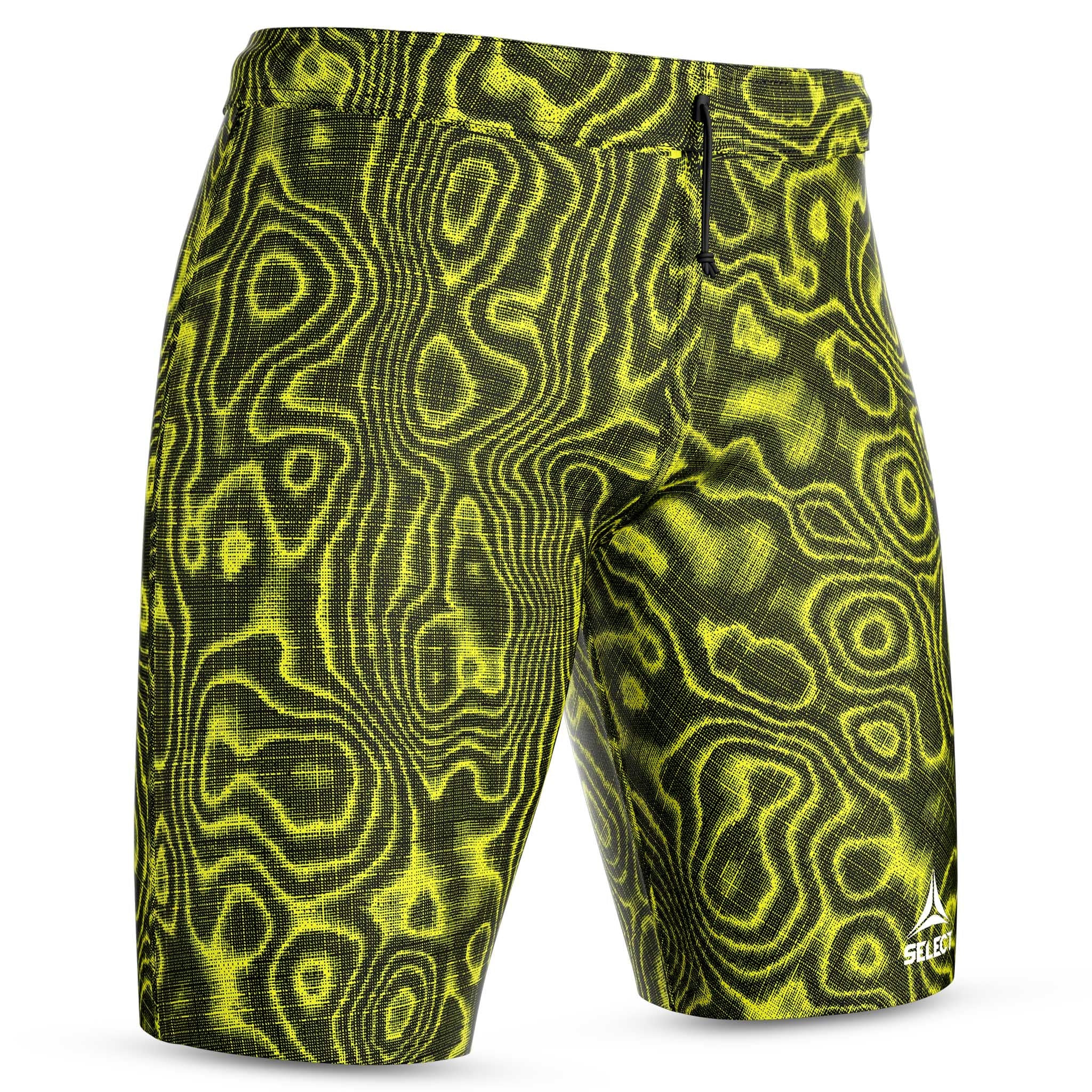Thermal Shorts - Varmebukser #farve_sort/grøn