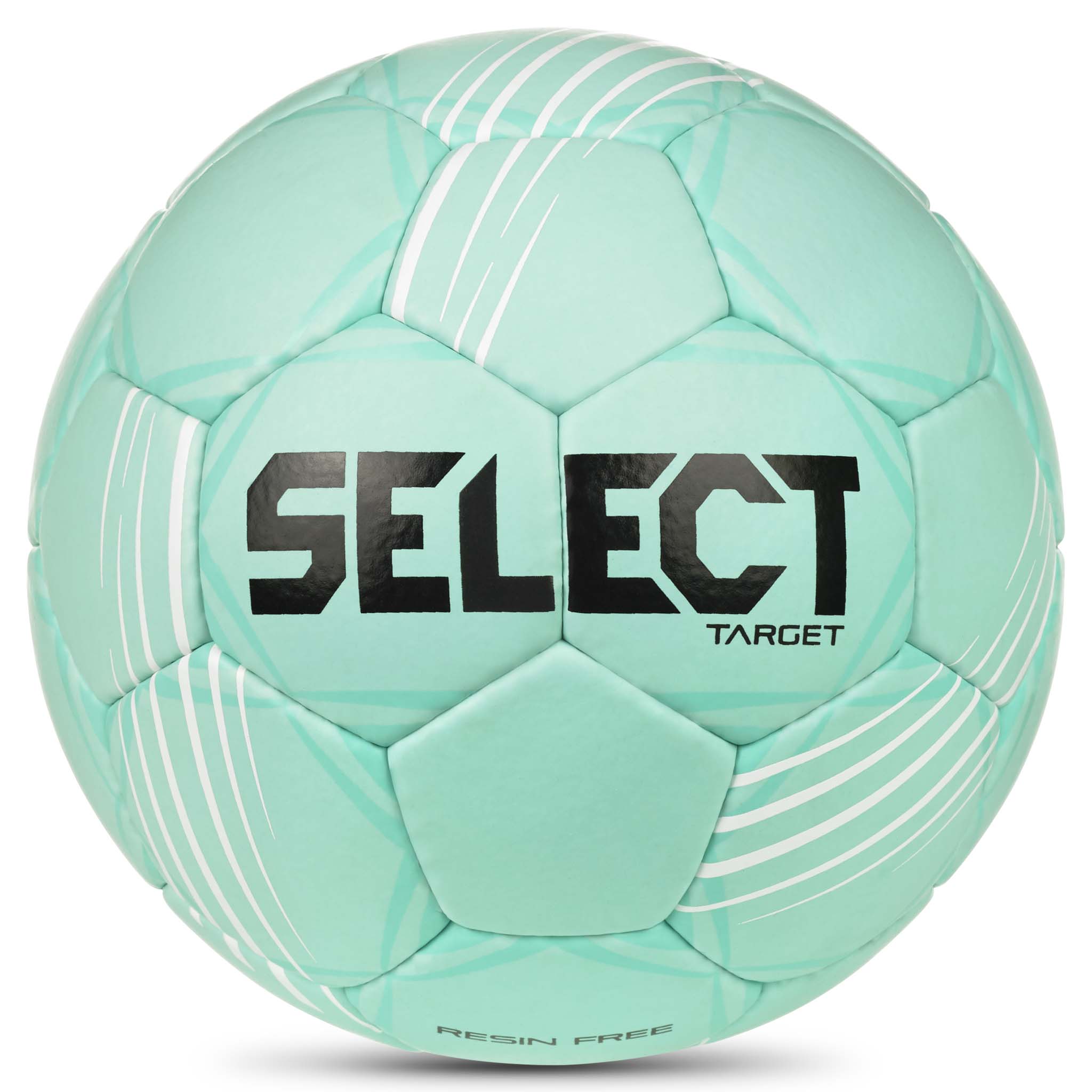 Forside av Target v26 håndball i mintgrønn med hvit og svart Select-logo.