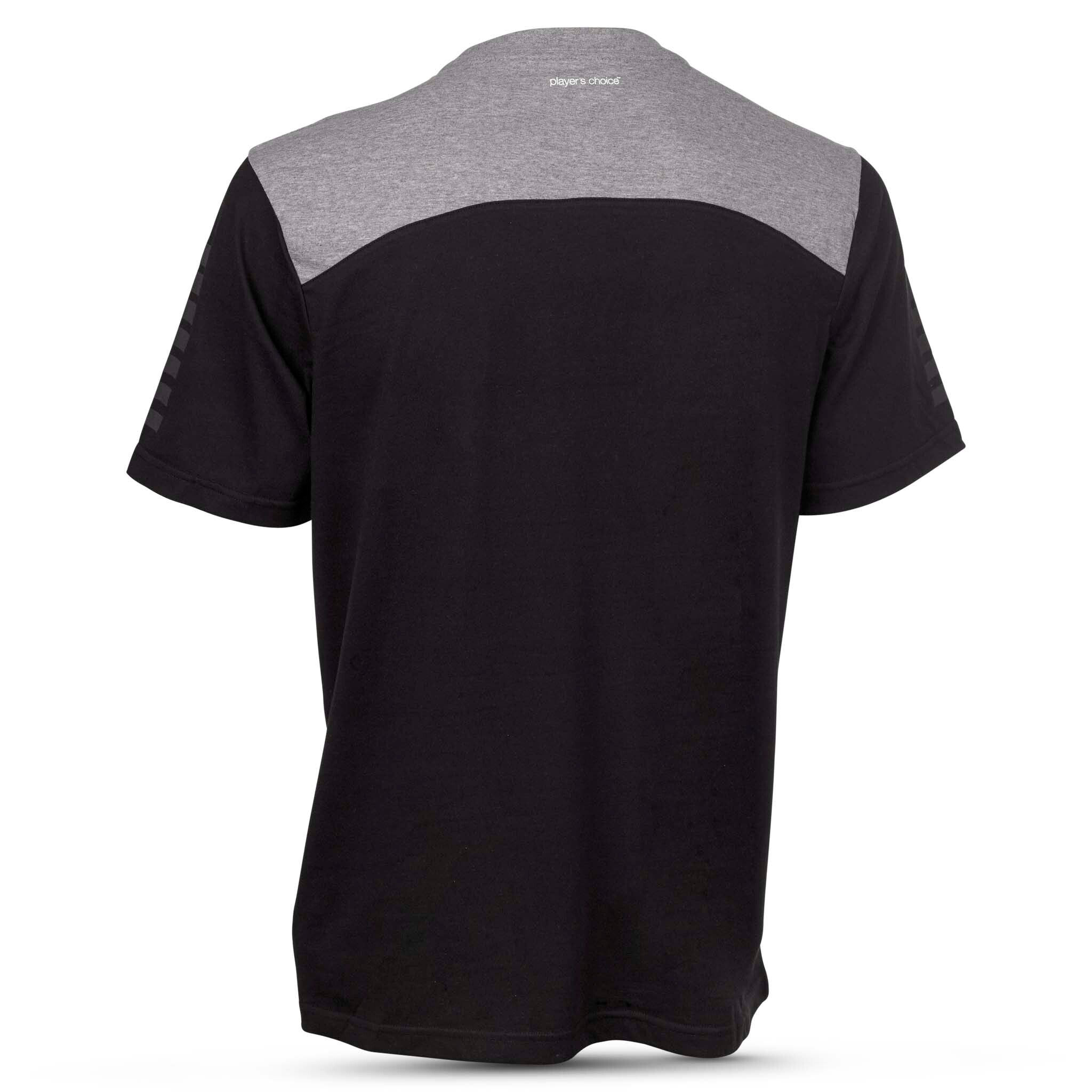 T-shirt - Oxford, junior #farge_svart/grå