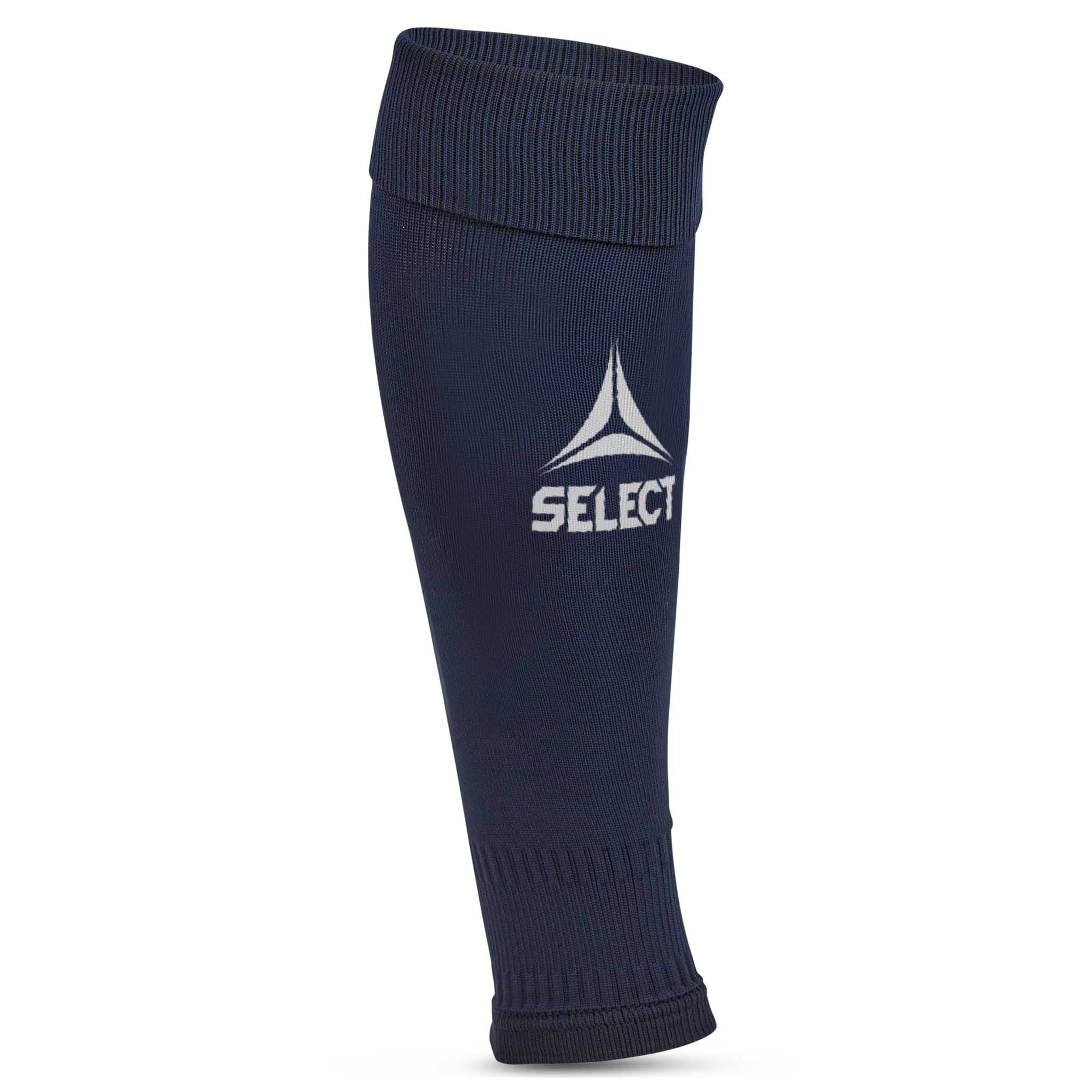 Navy Football tube Elite v23, tilbehør, sett forfra med hvit Select-logo.