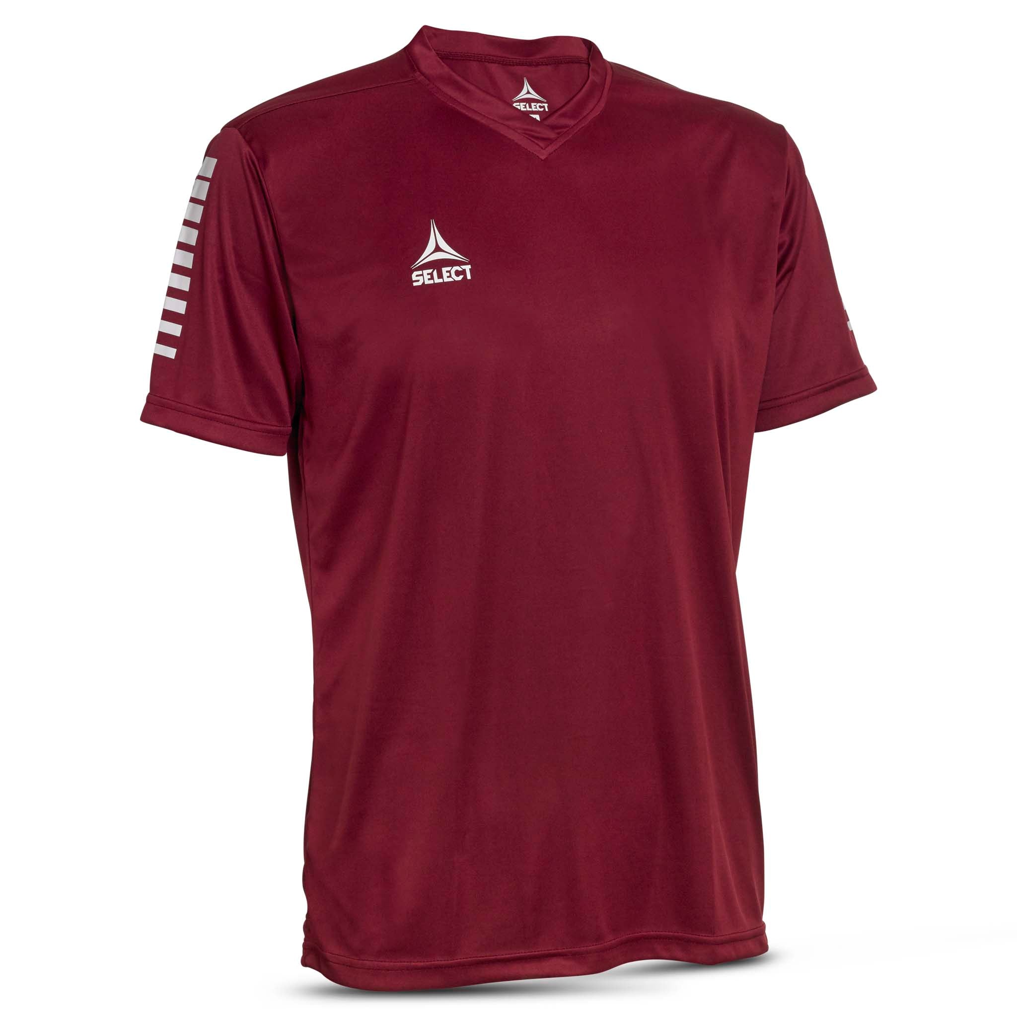 Pisa Kortermet Spillertrøye #farge_bordeaux