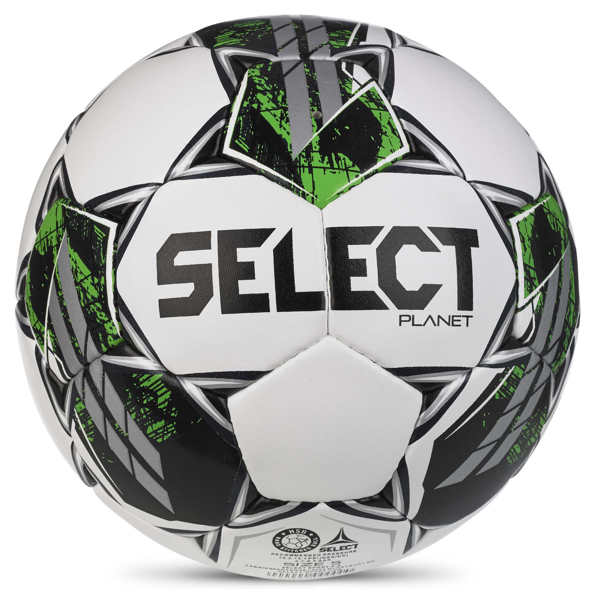 Fotball - Planet #farge_hvit/grønn
