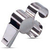 Dommerfløyte med metallfingergrep #farge_messing