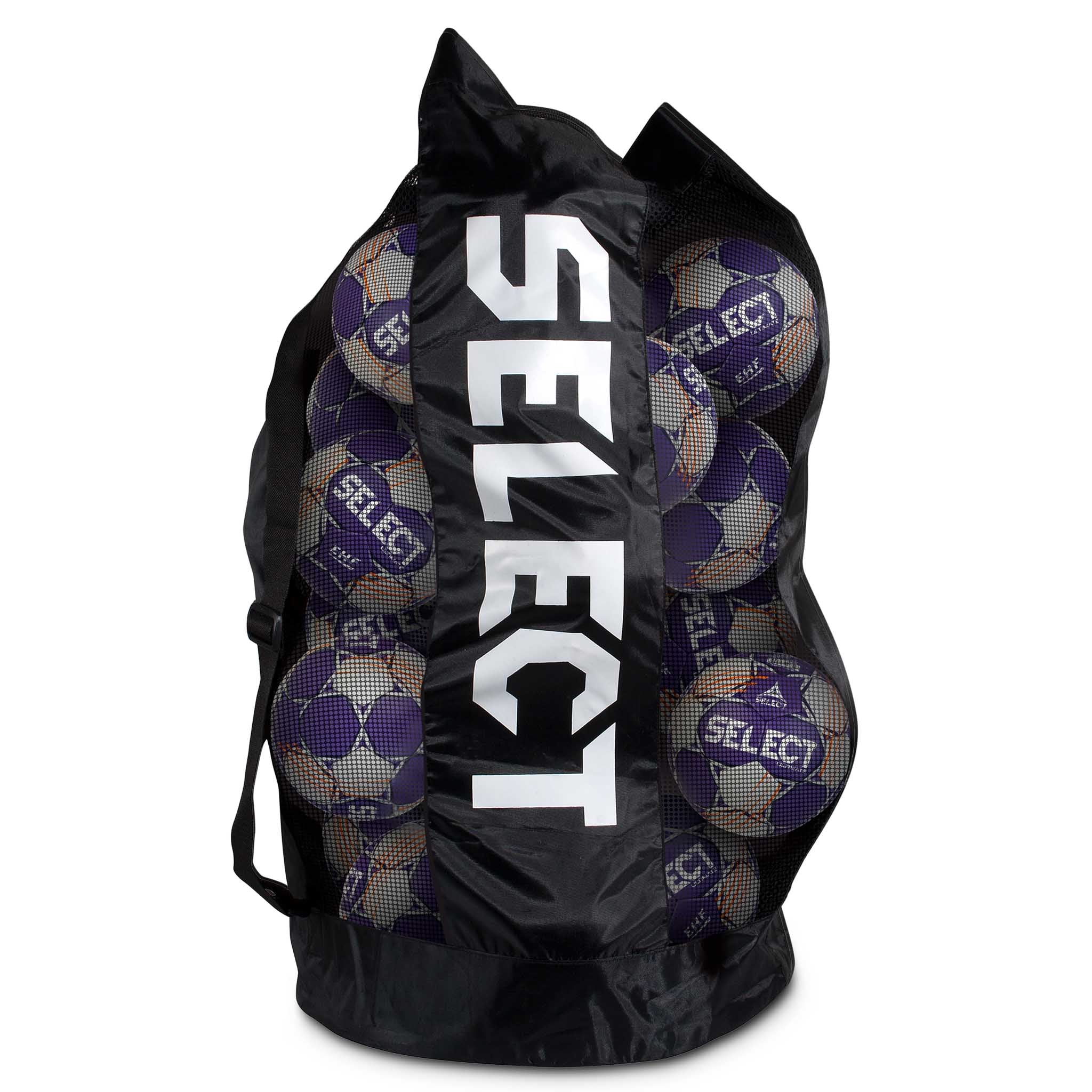 Håndballbag - 10-12 baller #farge_svart
