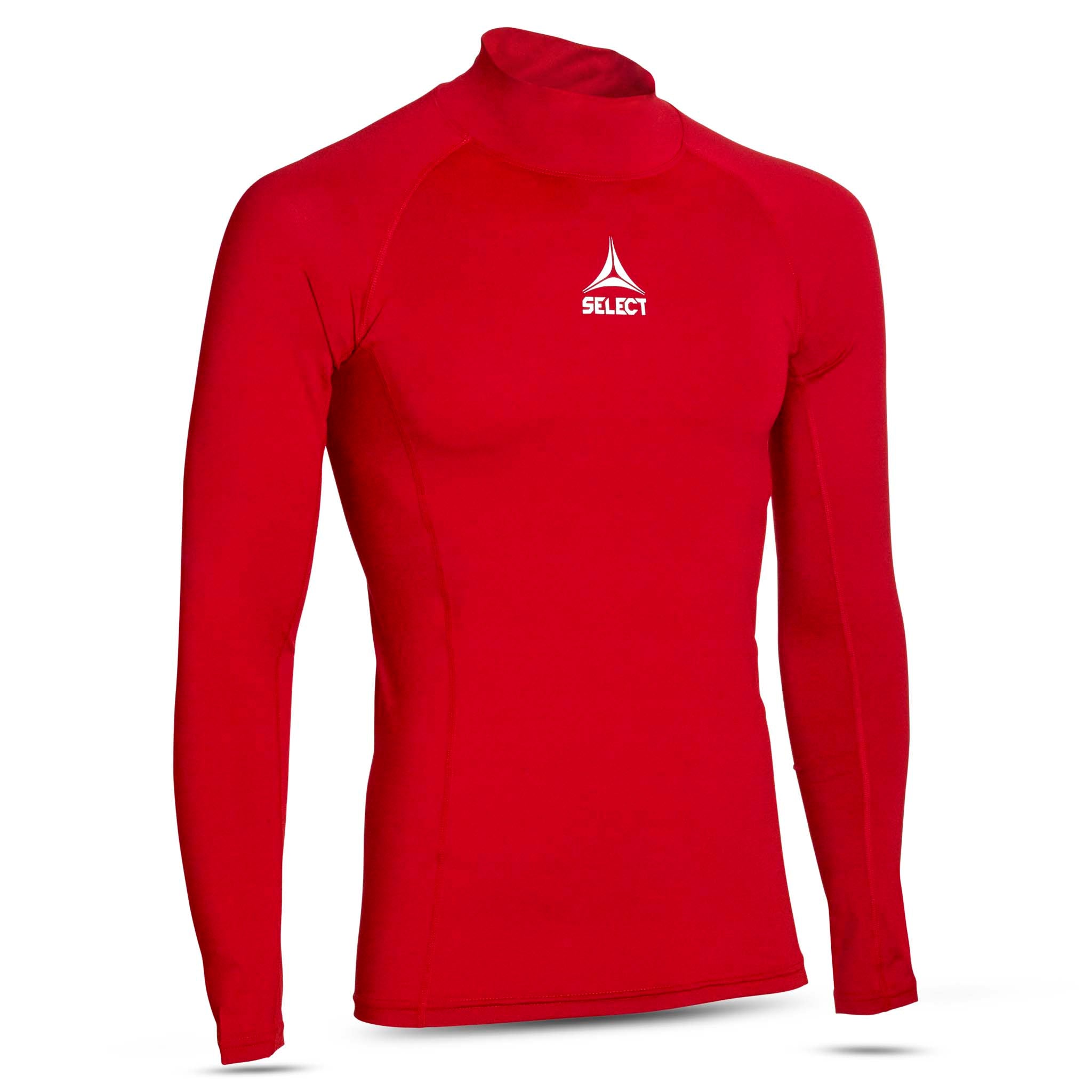 Baselayer Langermet turtle neck - Barn #farge_rød