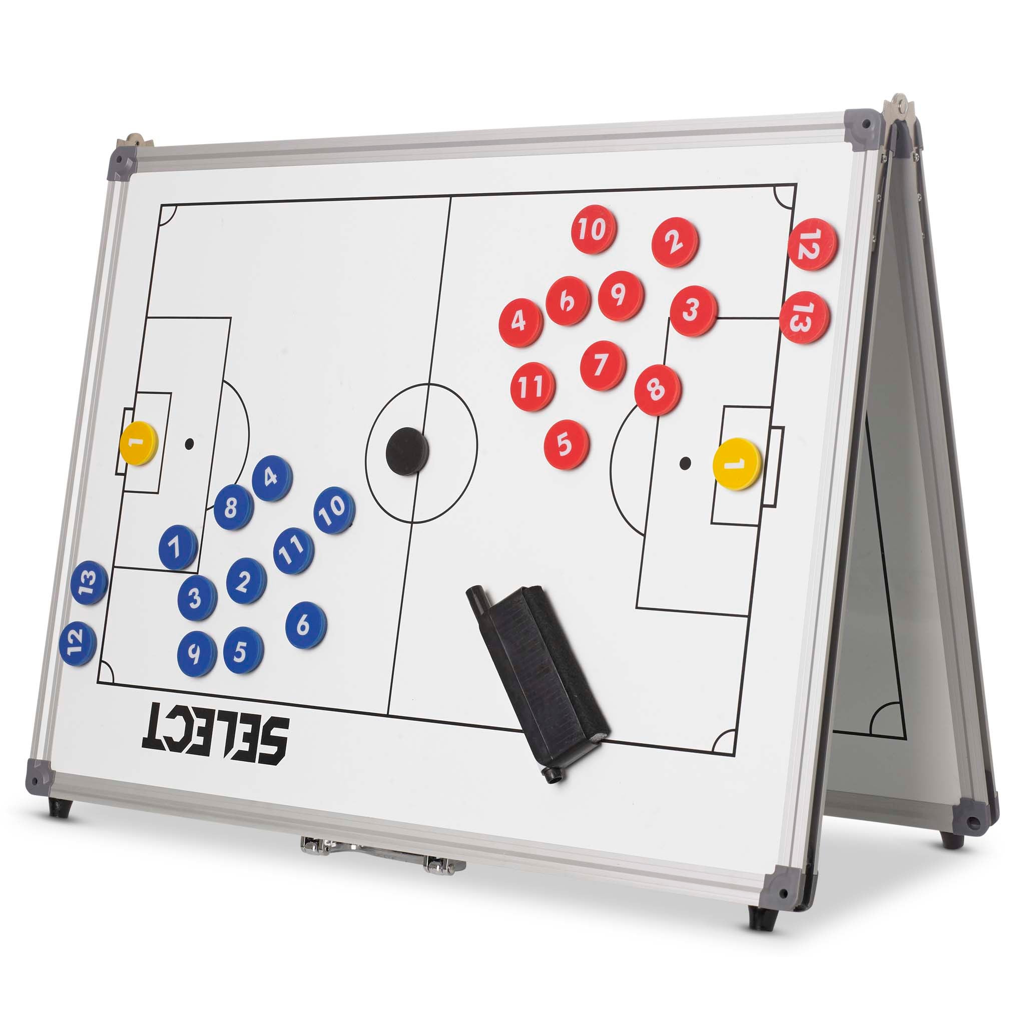 Tactic board sammenleggbar - Fotball #farge_hvit