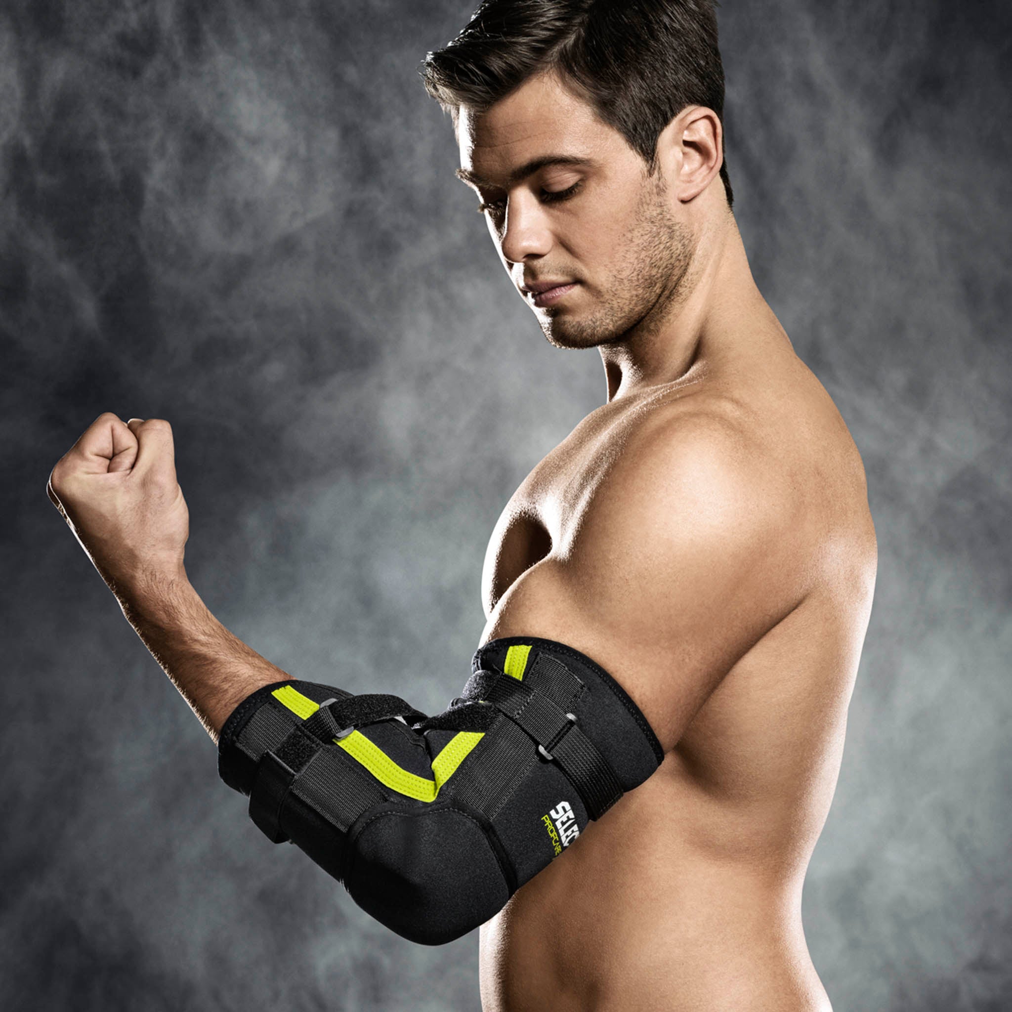 Albuebandasje med skinner #farge_svart